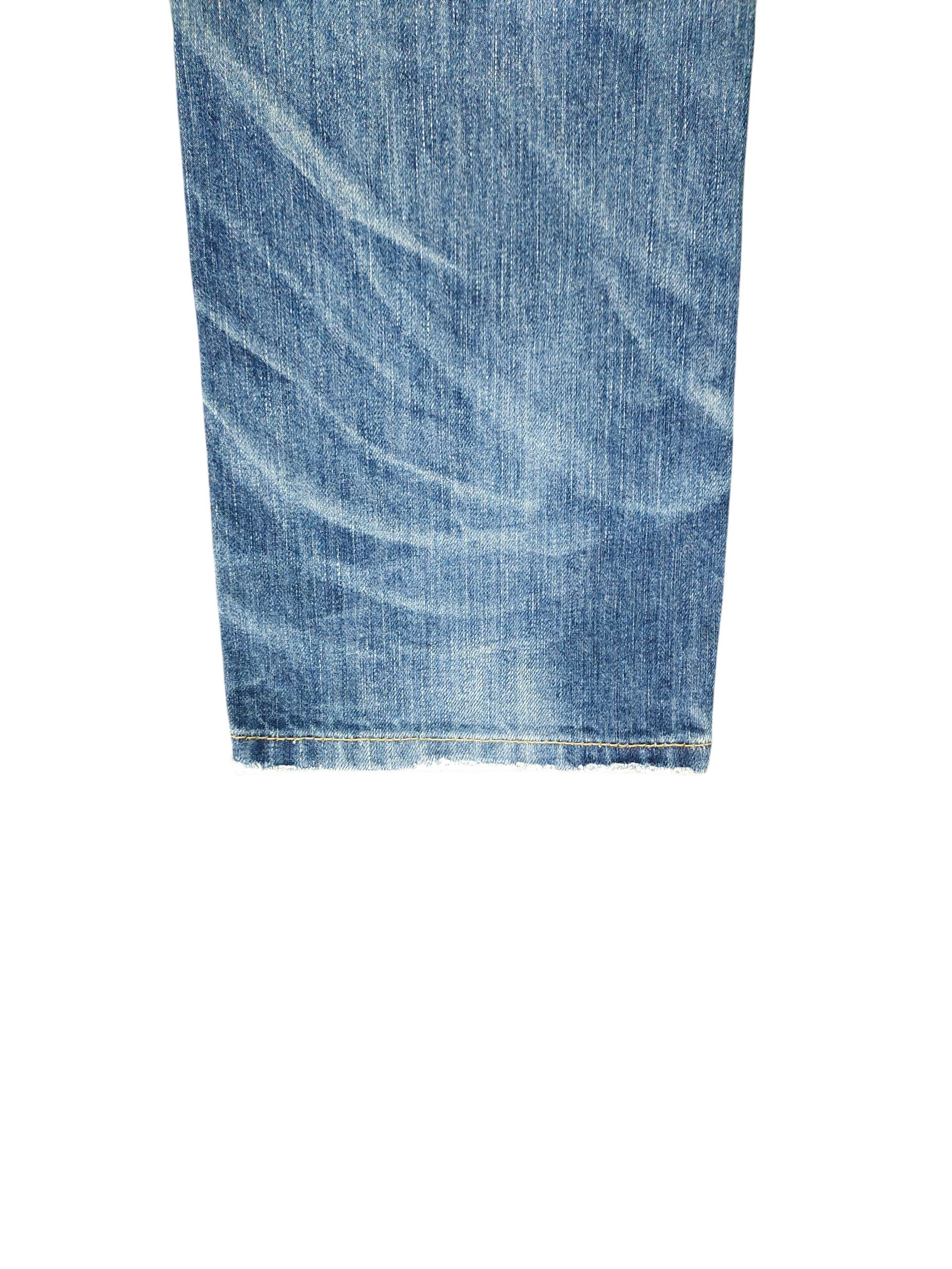 Number (N)ine × Undercover Yoshitomo Nara Lolita Clawmark Distress Denim Jeans Size US 30 / EU 46 - 5 Thumbnail