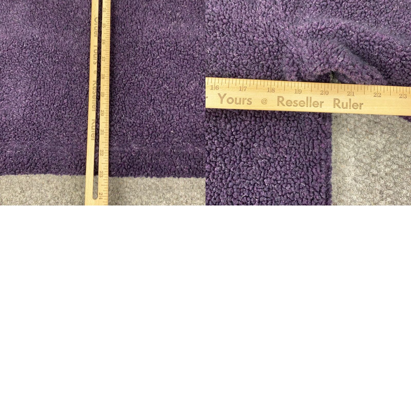 Vintage VINTAGE L.L. Bean Fleece Jacket Small Purple Casual Button Classic Petites Womens Size S / US 4 / IT 40 - 8 Thumbnail