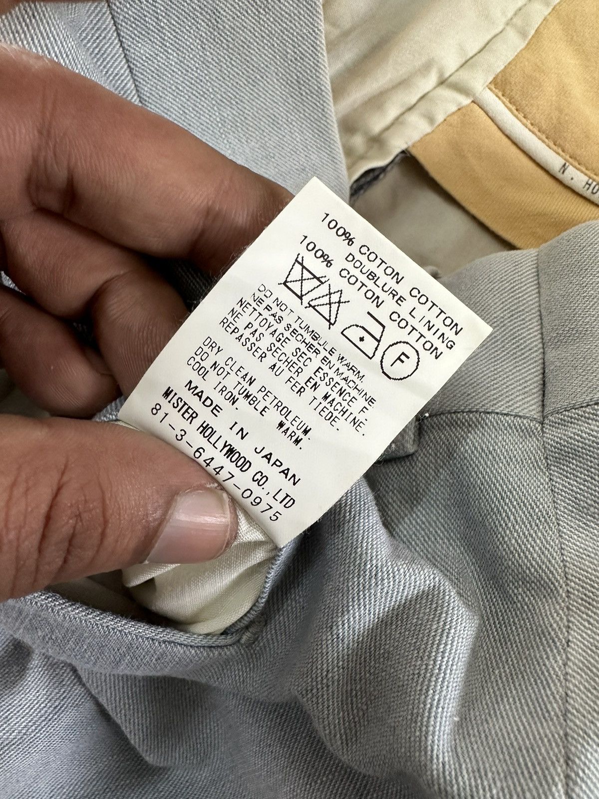 N.Hoolywood SS2014- N.Hollywood trouser pant Size US 30 / EU 46 - 13 Thumbnail