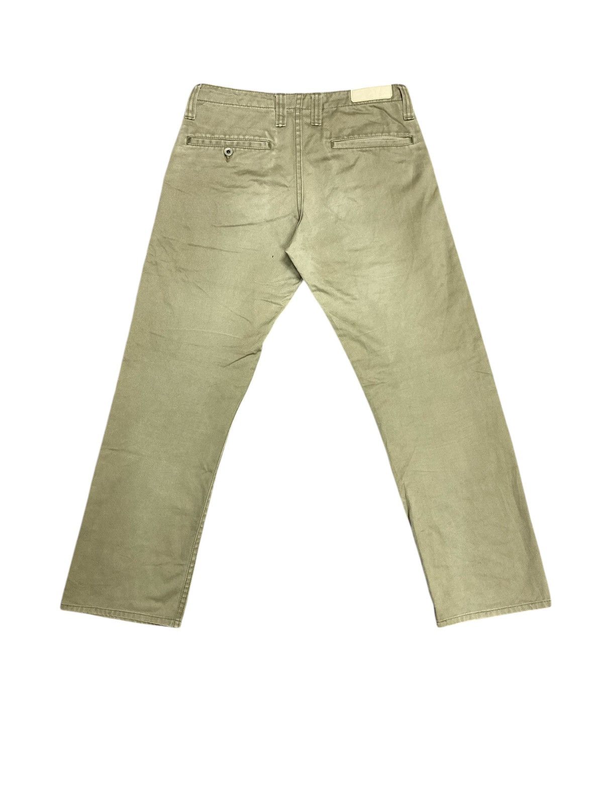 Kapital Reworked Blue Way Khaki Patchwork Pants Size US 32 / EU 48 - 2 Thumbnail