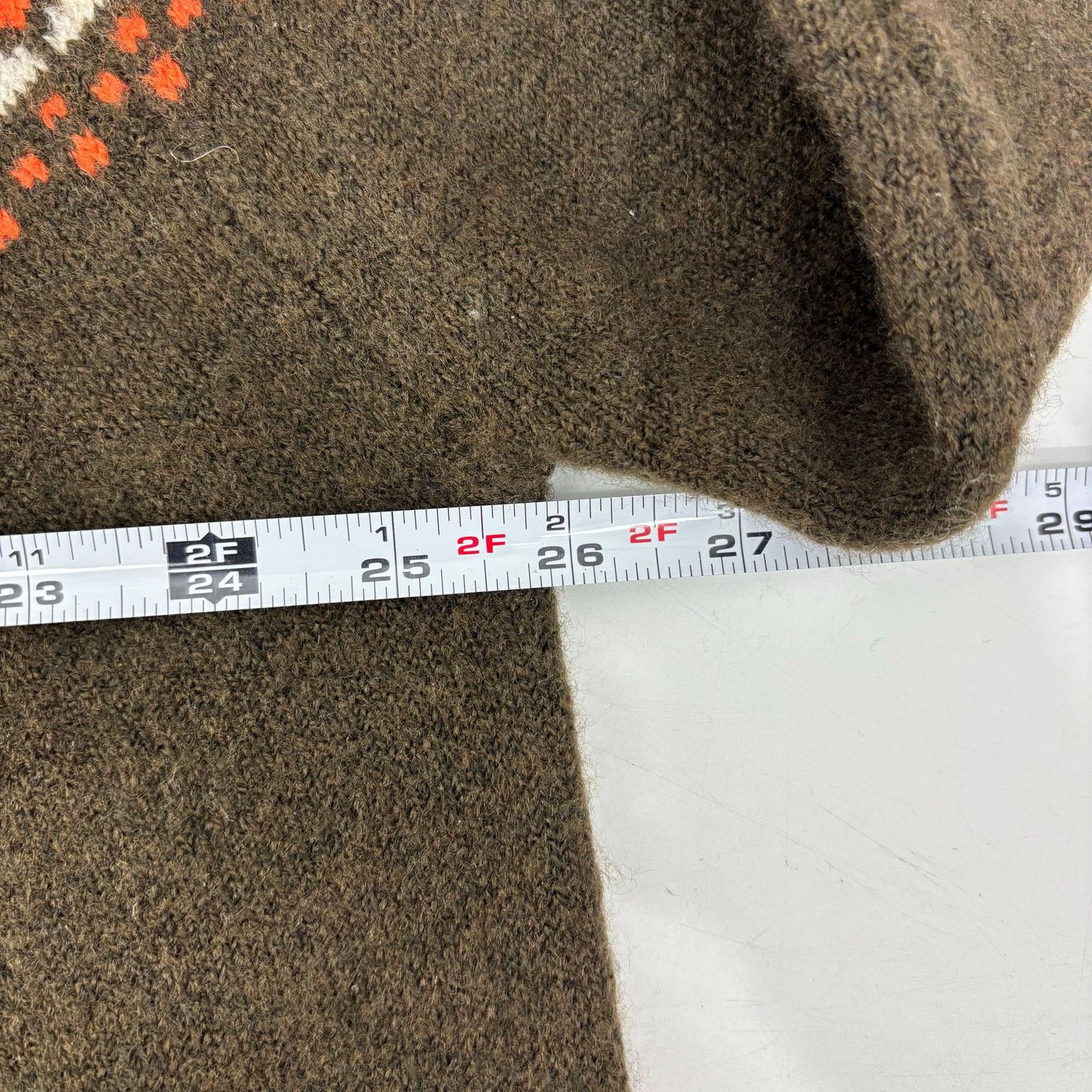 Vince Camuto Vince Camuto Womens Size XXL Thanksgiving Pumpkin Fair Isle Size XXL / US 16-18 / IT 52-54 - 6 Thumbnail