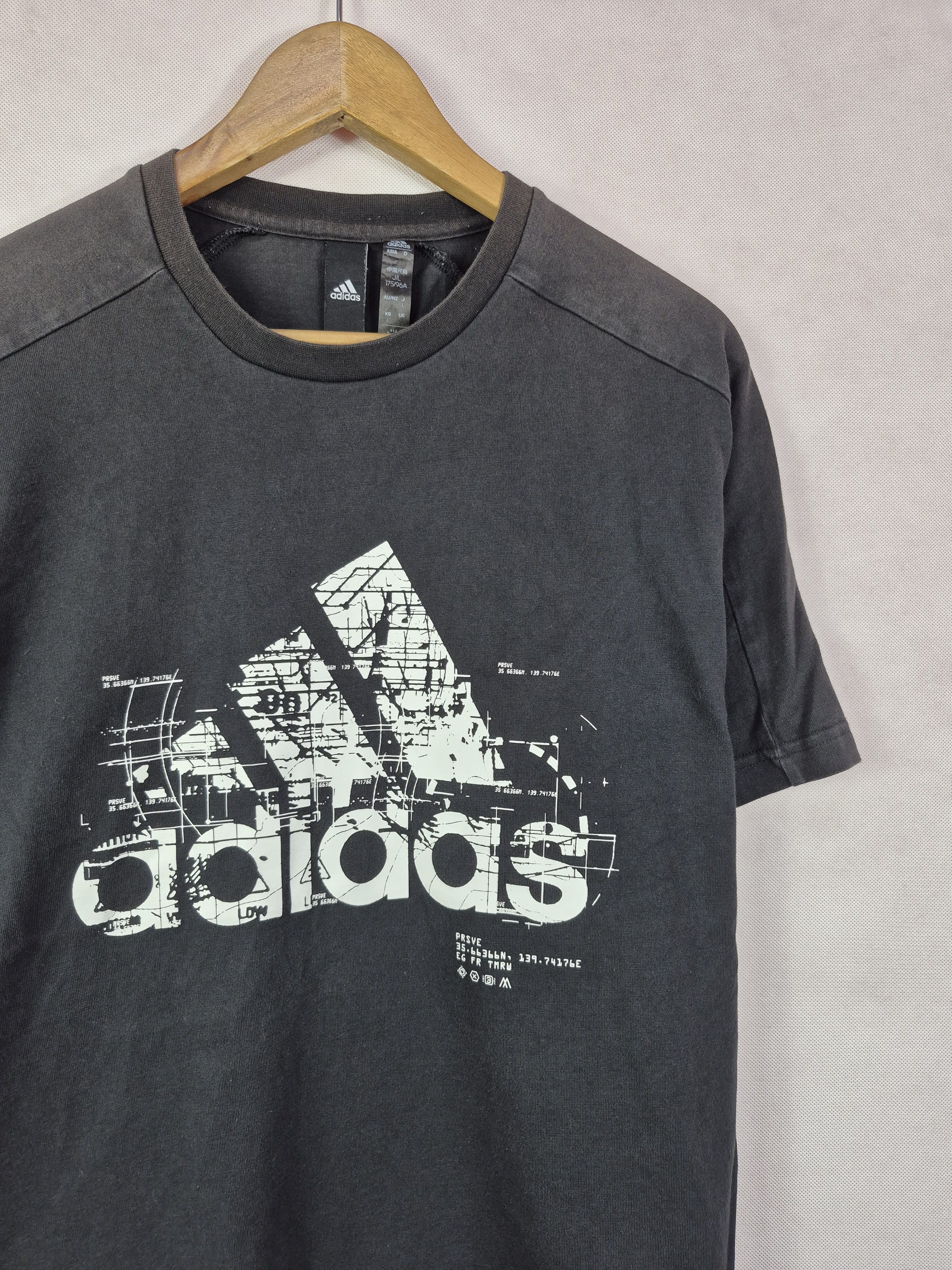 Adidas 🔥 Adidas Big Logo Sportswear Tee Size US L / EU 52-54 / 3 - 2 Thumbnail