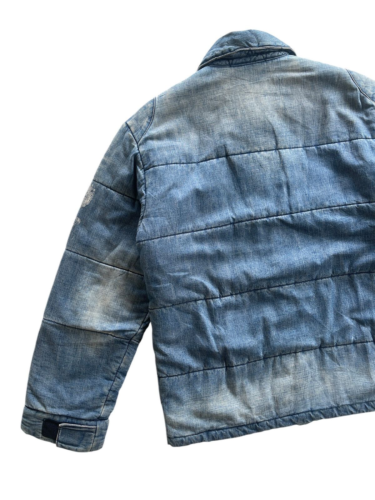Japanese Brand Vintage Anokha Denim Down Jacket Size US M / EU 48-50 / 2 - 9 Thumbnail