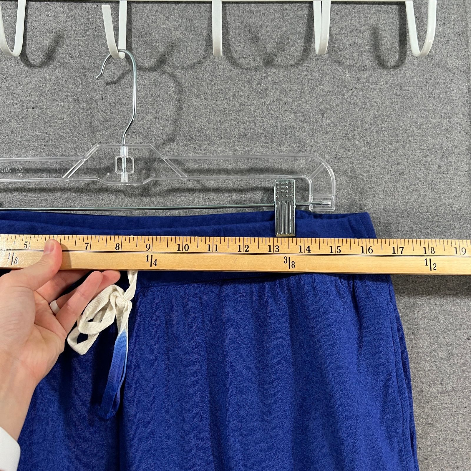 Other Candace Cameron Bure Terry Cloth Crop Beach Pant Clematis Size 30" / US 8 / IT 44 - 6 Thumbnail