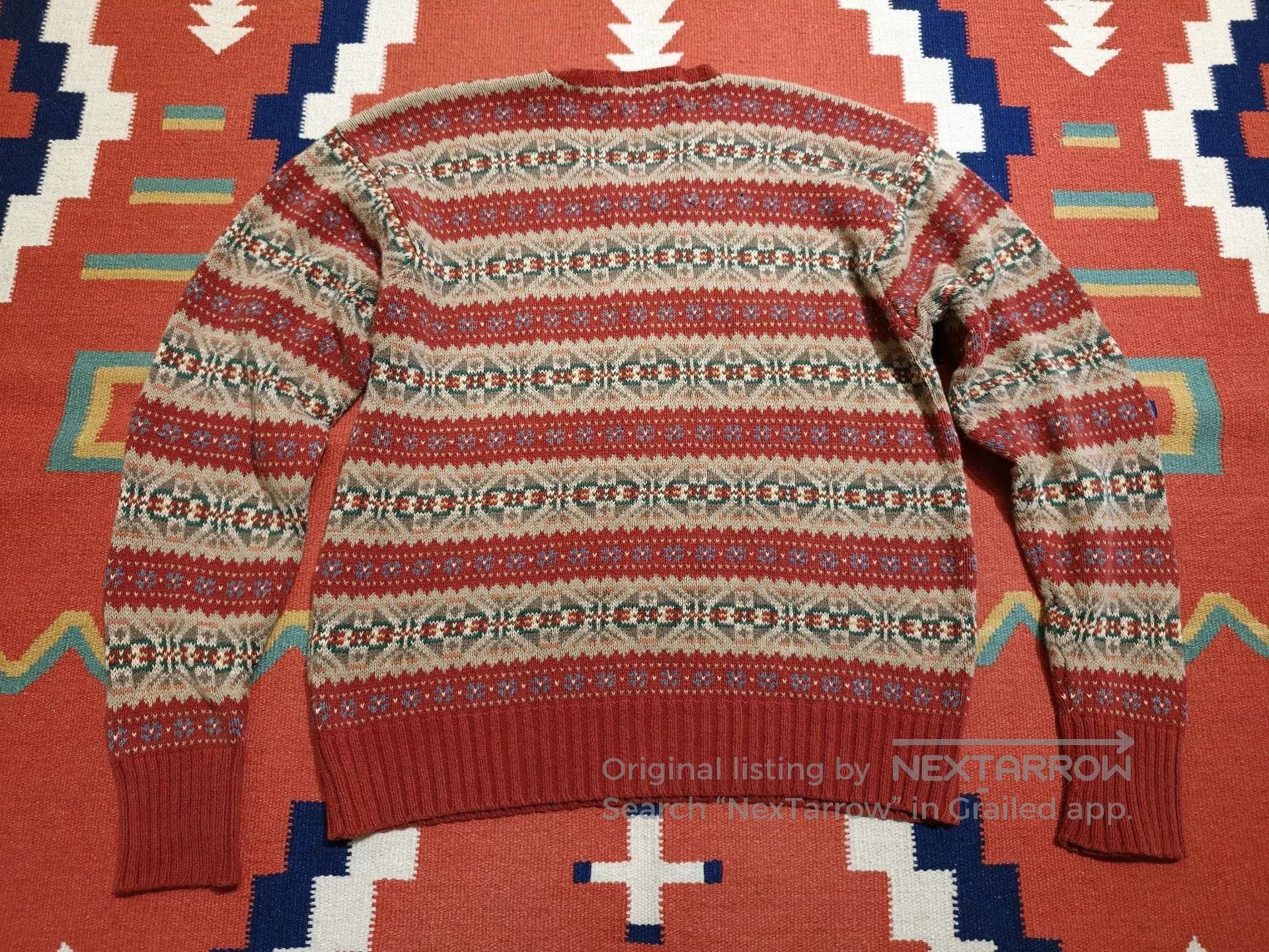 RRL Ralph Lauren Vintage Ralph Lauren Fair Isle Sweater. Size US M / EU 48-50 / 2 - 4 Thumbnail