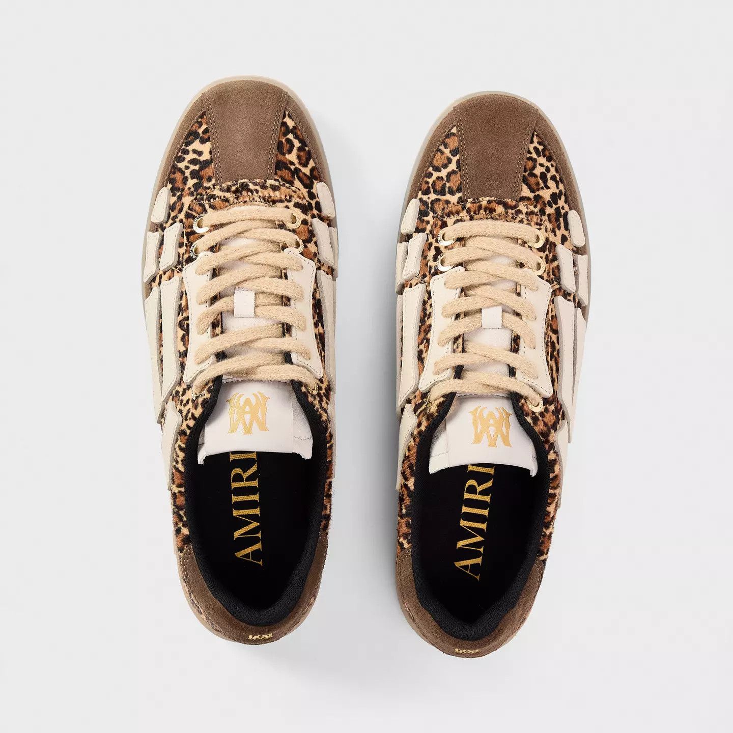 Amiri o1g2r1mq0426 Pacific Low-Top Trainers in Leopard Size US 9.5 / EU 42-43 - 5 Thumbnail