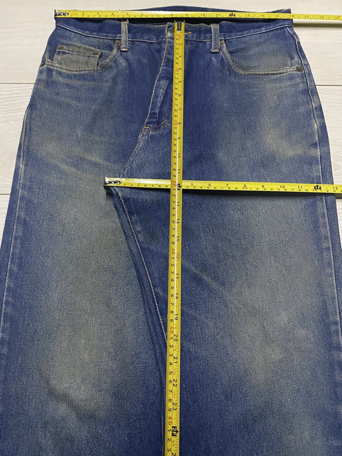 Japanese Brand Vintage Japanese Brand Tappo Mud wash Distressed Loose Jeans Size US 32 / EU 48 - 12 Thumbnail