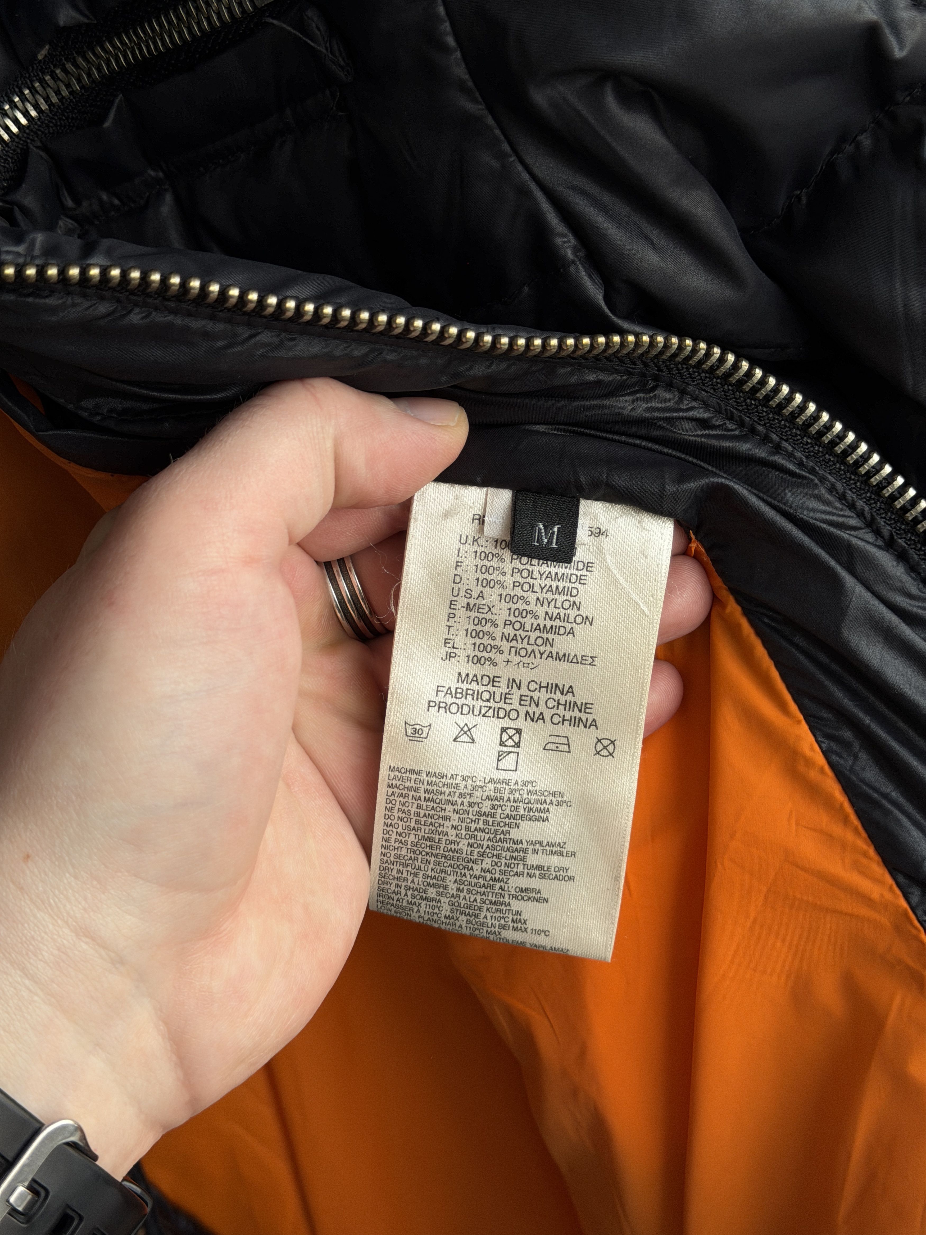 Diesel diesel vintage down jacket size M y2k black Size US M / EU 48-50 / 2 - 6 Thumbnail