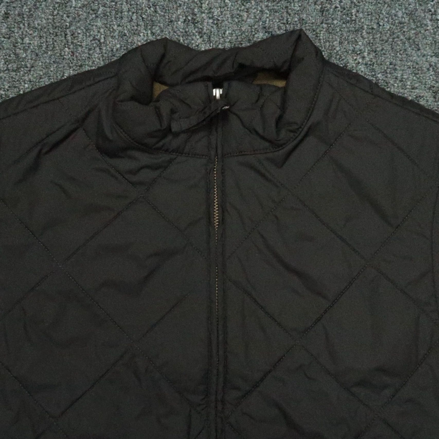 J.Crew J. Crew Vest Mens Small Black Quilted Full Zip Pockets Size US S / EU 44-46 / 1 - 2 Thumbnail