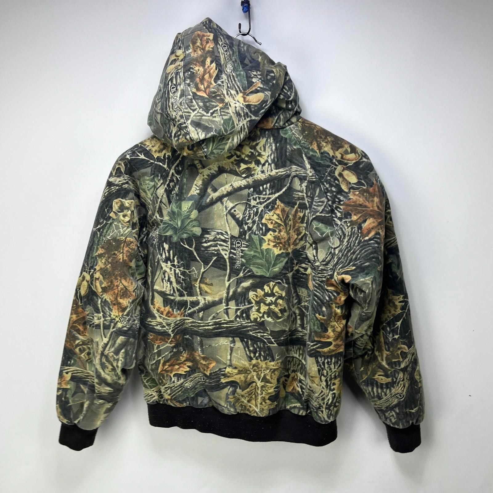 Cabelas Vintage Cabelas Realtree Camo Jacket Youth Large Size ONE SIZE - 9 Thumbnail