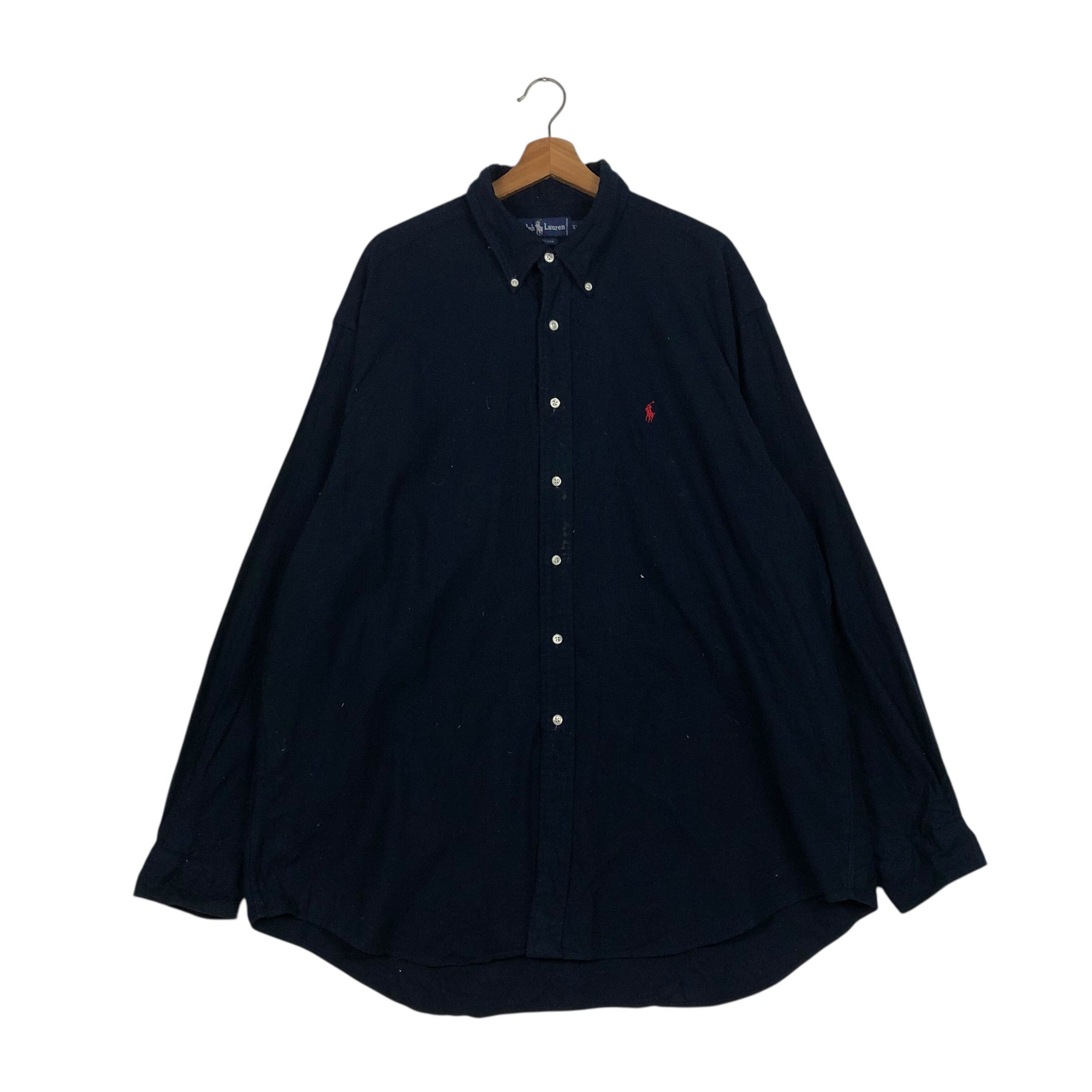 Polo Ralph Lauren 📌Vintage Shirt Jacket Long Sleeve Polo Ralph Lauren Size US XXL / EU 58 / 5 - 2 Thumbnail