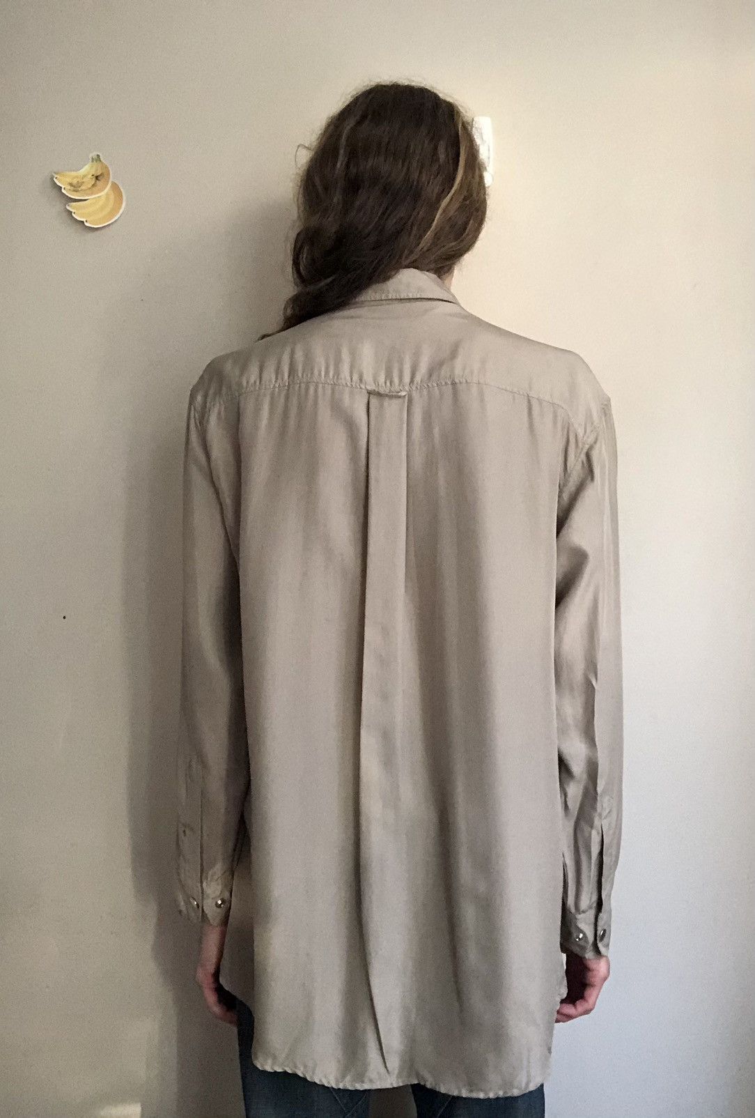 Faith Connexion Faith Connexion Silk Military Snap Button Shirt Size US S / EU 44-46 / 1 - 12 Thumbnail