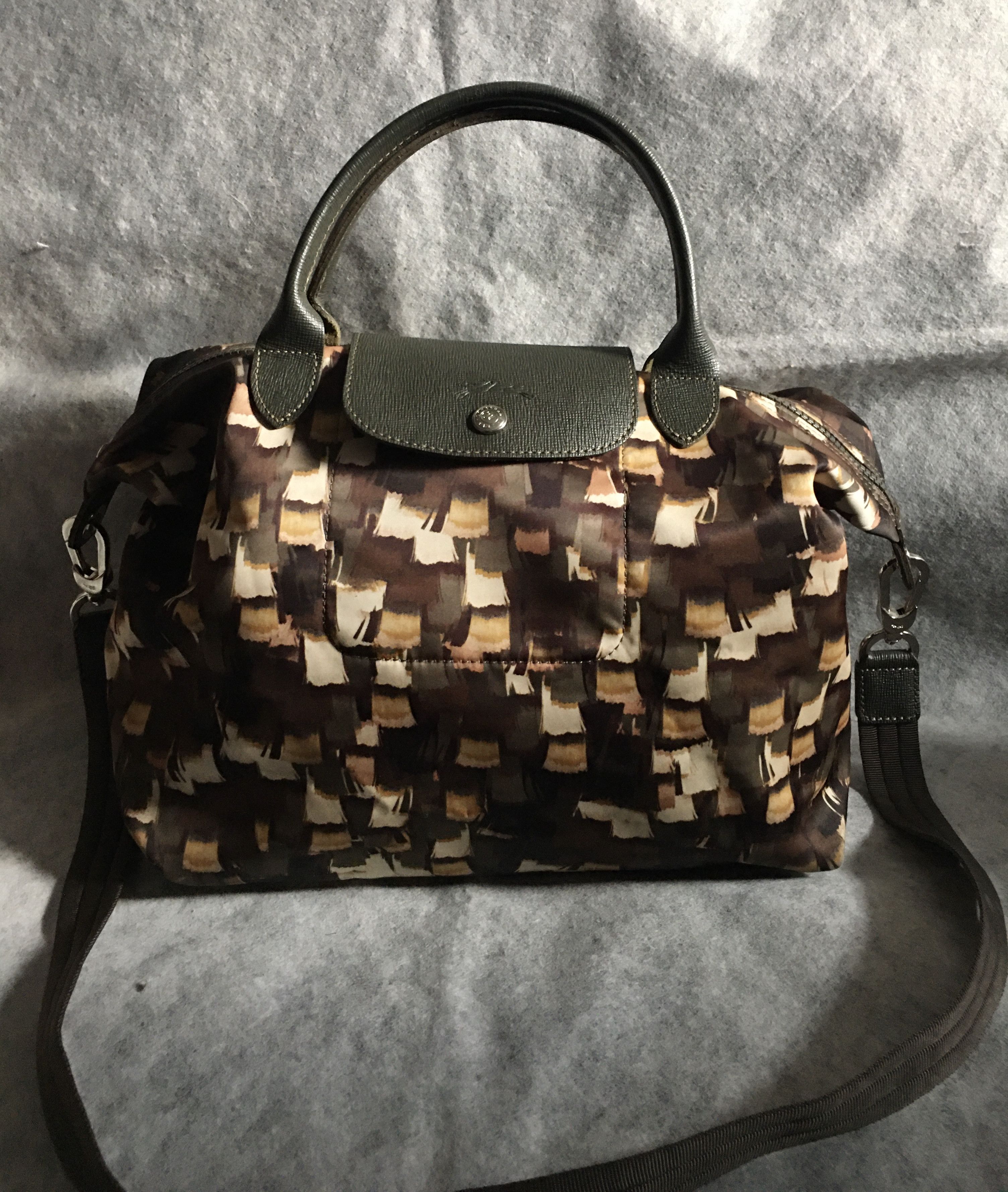Longchamp LONGCHAMP Le Pliage Neo Khaki Green Bag Limited Size ONE SIZE - 2 Thumbnail