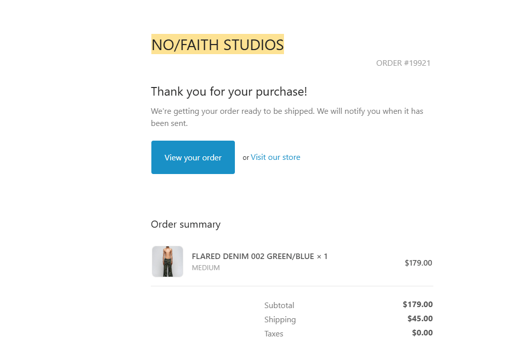 No Faith Studios FLARED DENIM 002 GREEN/BLUE Size US 32 / EU 48 - 4 Thumbnail