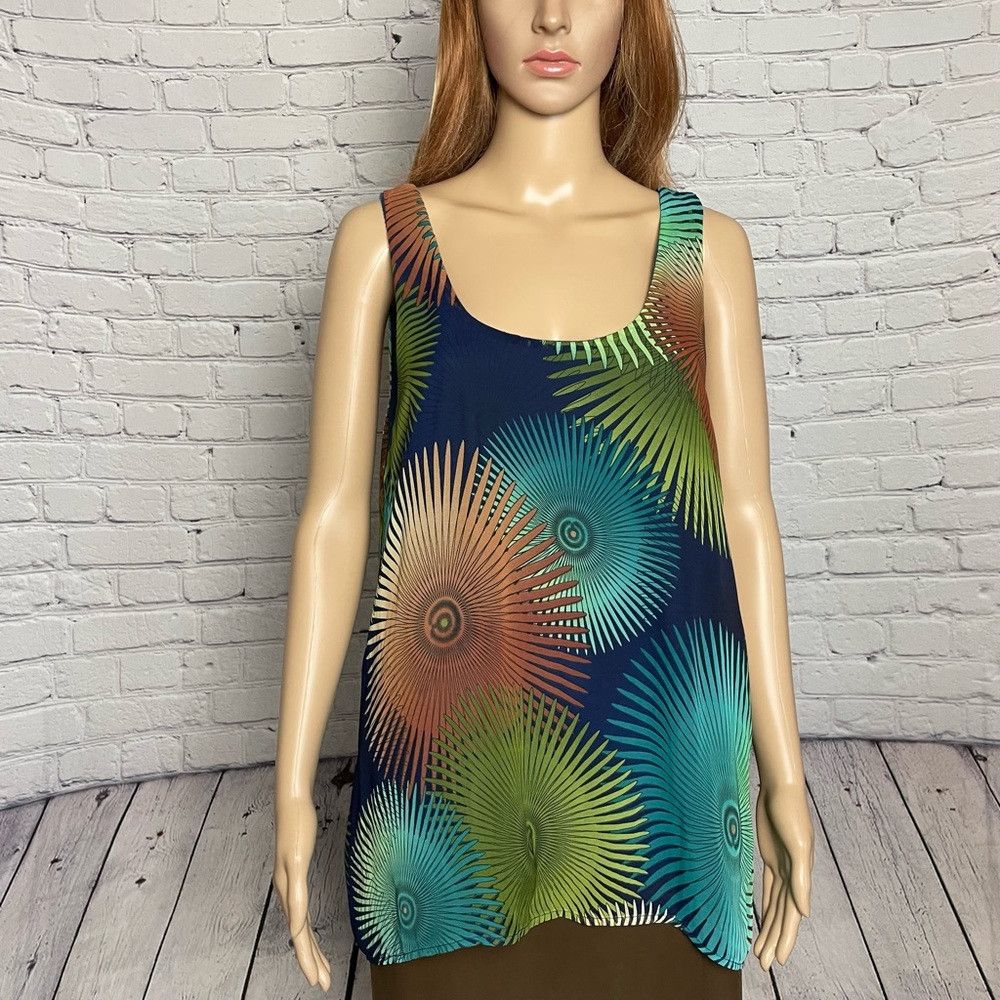 Other Casual Freedom Abstract Print Sleeveless Top Size M Size M / US 6-8 / IT 42-44 - 1 Thumbnail