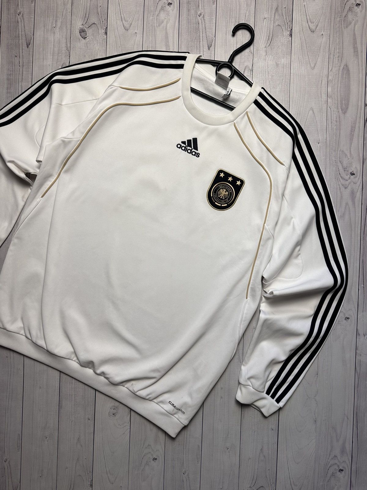 Vintage Deutschland soccer sweatshirt adidas Germany size XXL rare Size US XXL / EU 58 / 5 - 2 Thumbnail