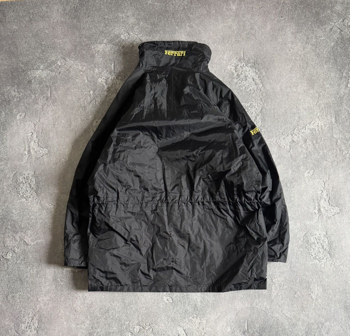 Vintage Ferrari XL official jacket zip nylon coat parka bomber 90s Size US XL / EU 56 / 4 - 12 Thumbnail