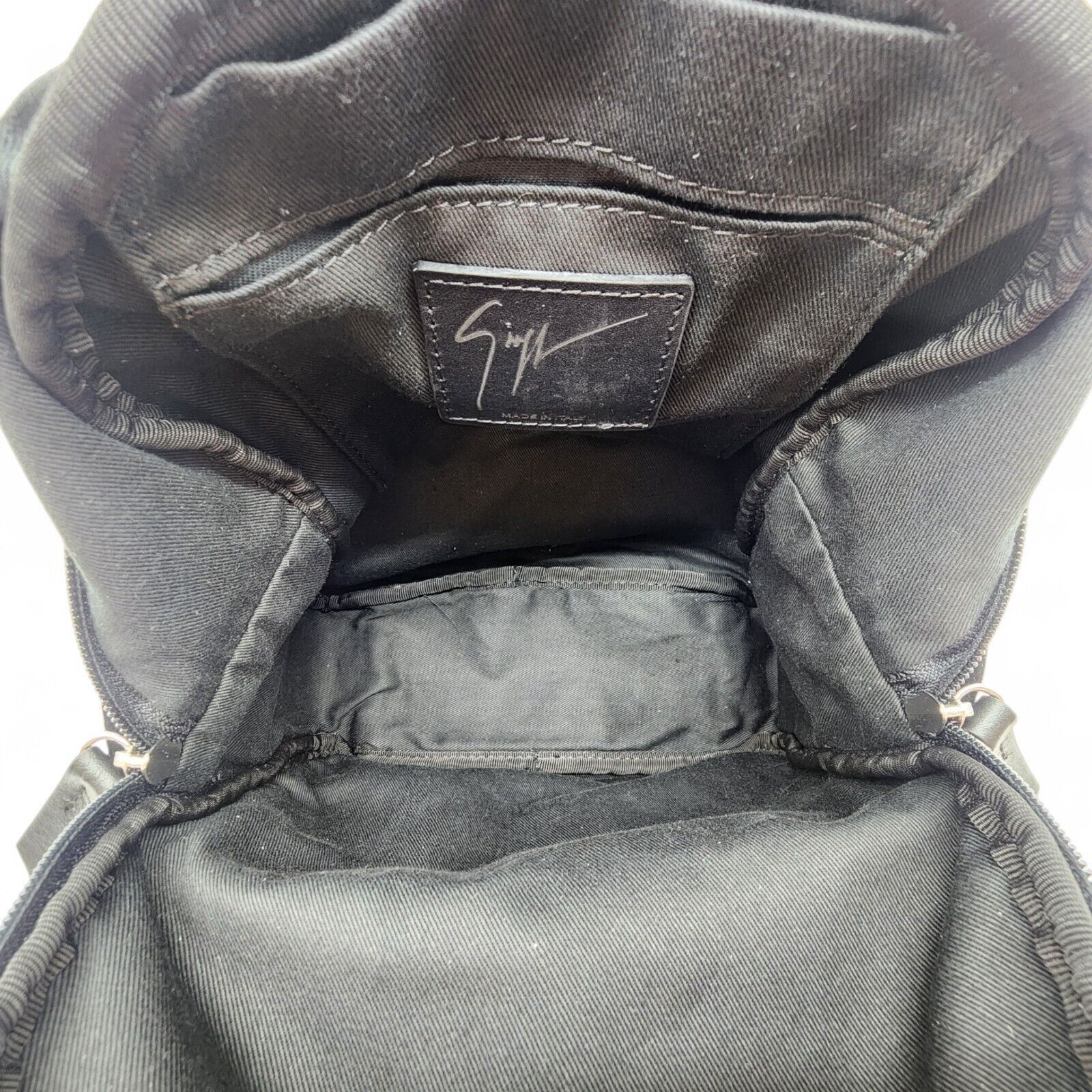 Giuseppe Zanotti Kilo XS Mini Backpack - Velvet - Black - $950 Size ONE SIZE - 4 Thumbnail