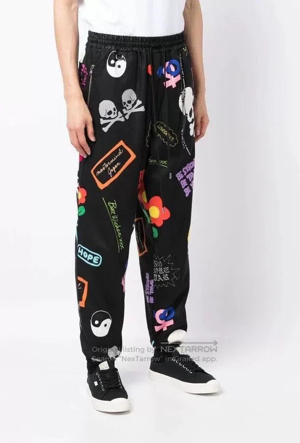 Mastermind Japan mastermind japan black base pants with graphics. Size US 34 / EU 50 - 8 Thumbnail