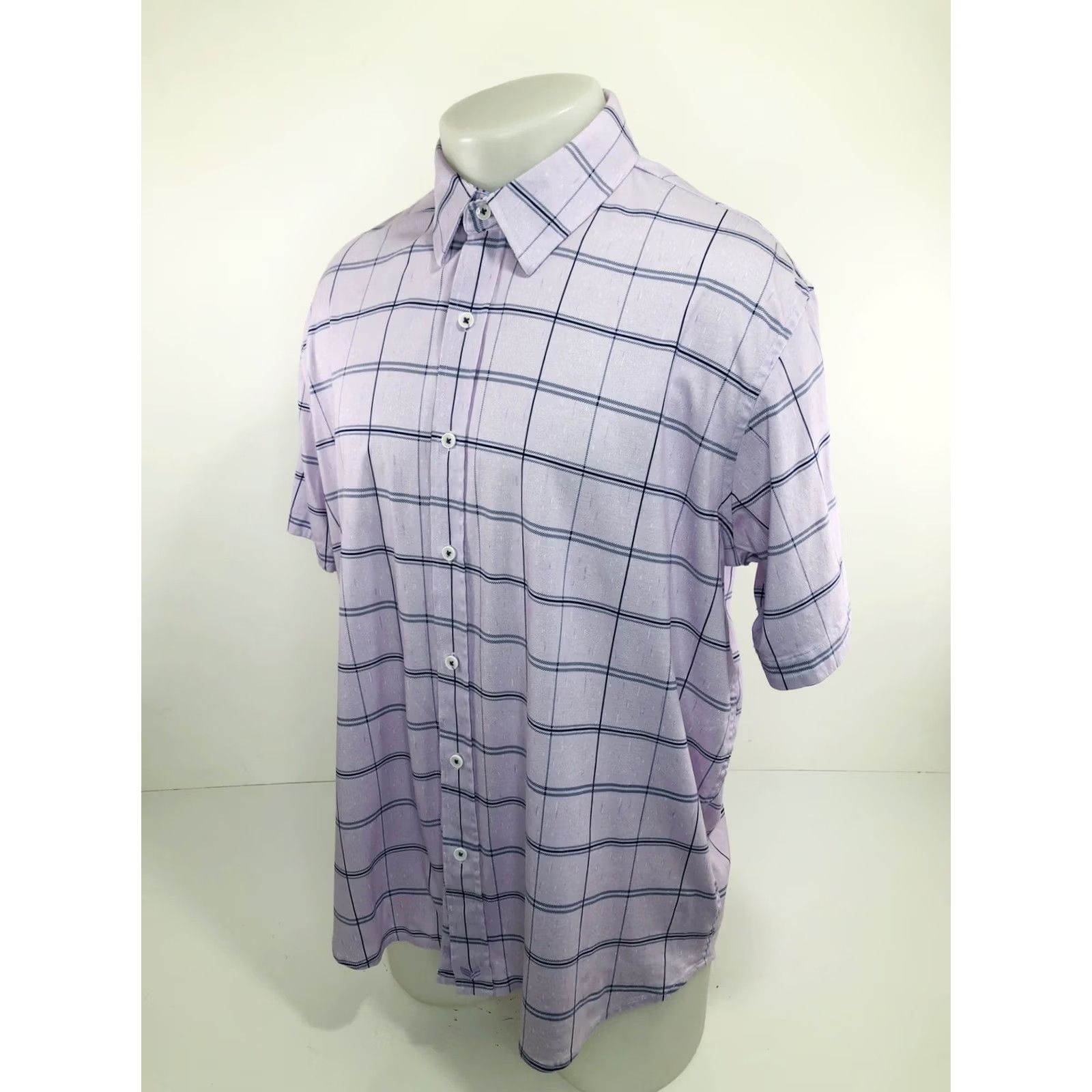 Buttero BUTTER CLOTH - Mens XL Plaid Shirt (Regular) Size US XL / EU 56 / 4 - 3 Thumbnail