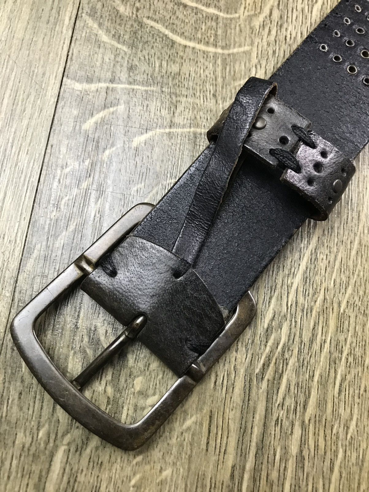 Japanese Brand × Leather STUDDED LEATHER WAIST BELT STEAMPUNK Size ONE SIZE - 14 Thumbnail