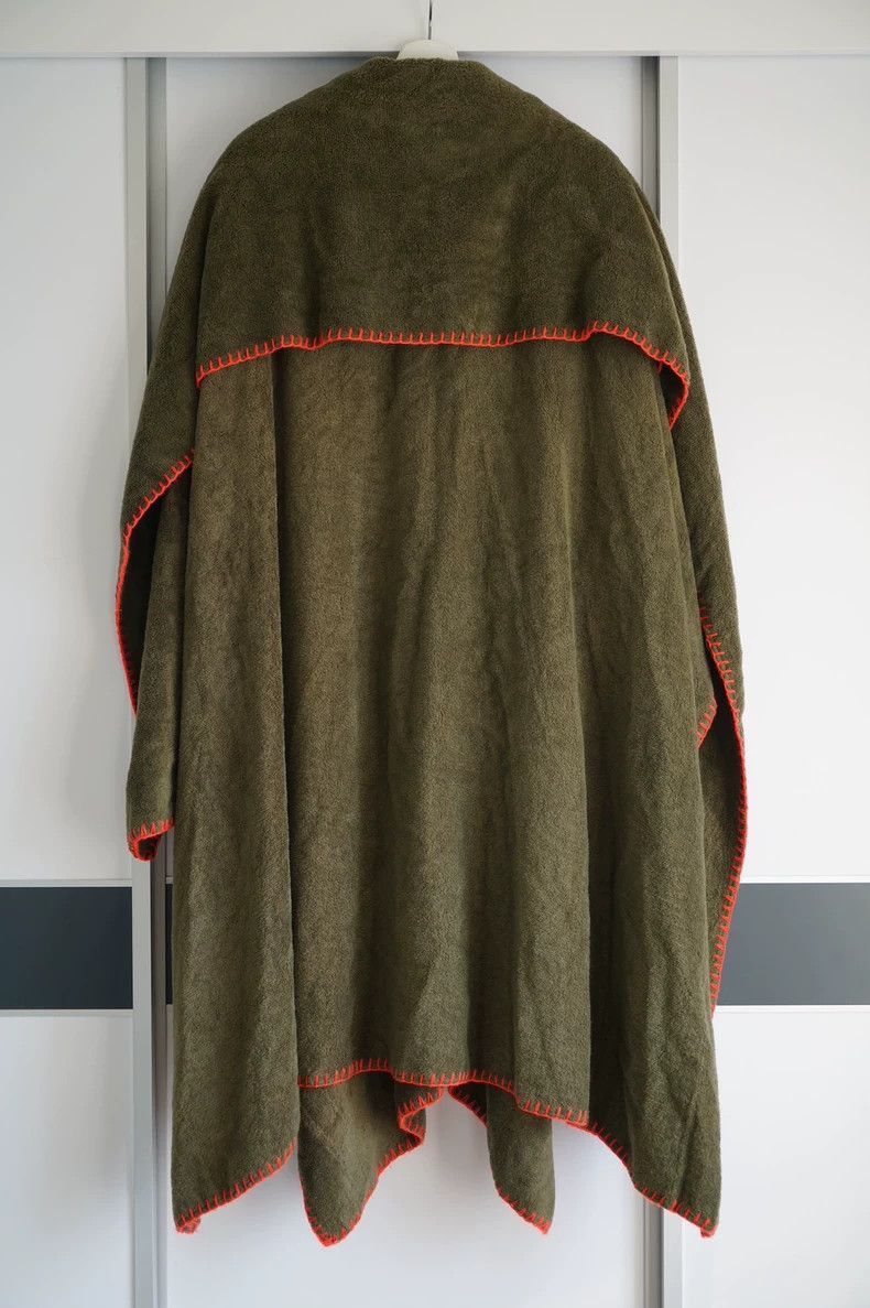 Yohji Yamamoto Yohji Yamamoto 12 aw hand stitched wool poncho cloaks 2501- Size US L / EU 52-54 / 3 - 2 Thumbnail