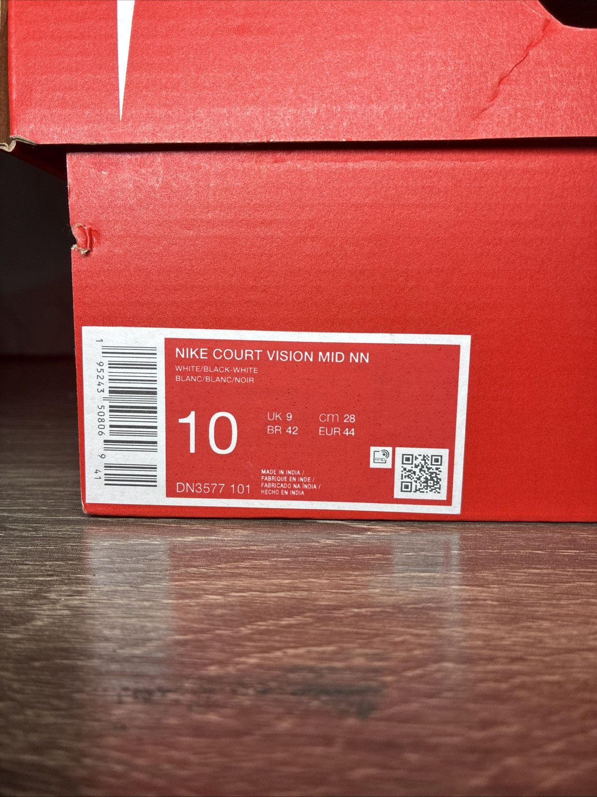 Nike NIKE COURT VISION MID Size US 10 / EU 43 - 6 Thumbnail