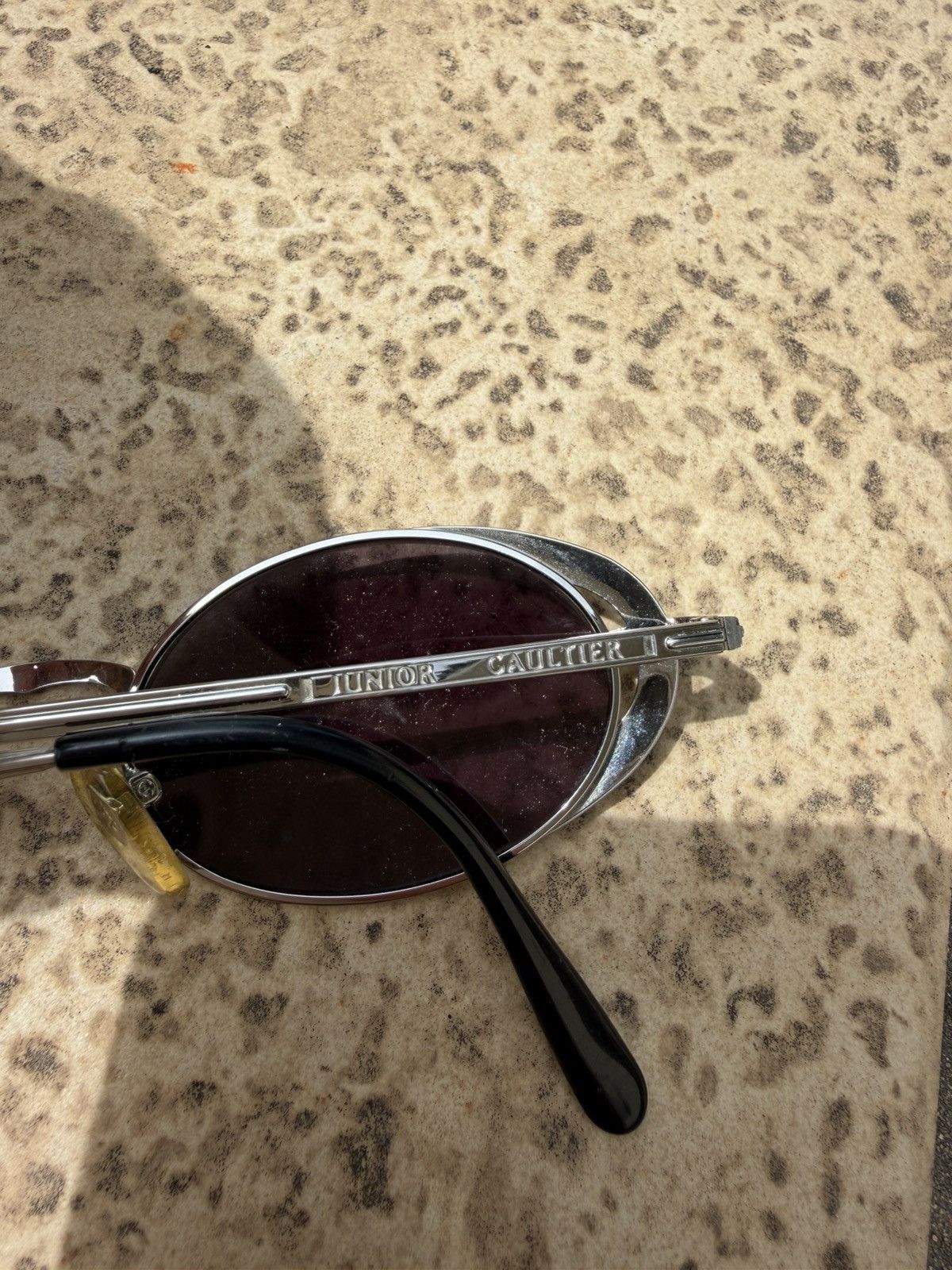Jean Paul Gaultier Jean Paul Gaultier Sunglasses Silver Clock Design 58-4172 Size ONE SIZE - 9 Thumbnail
