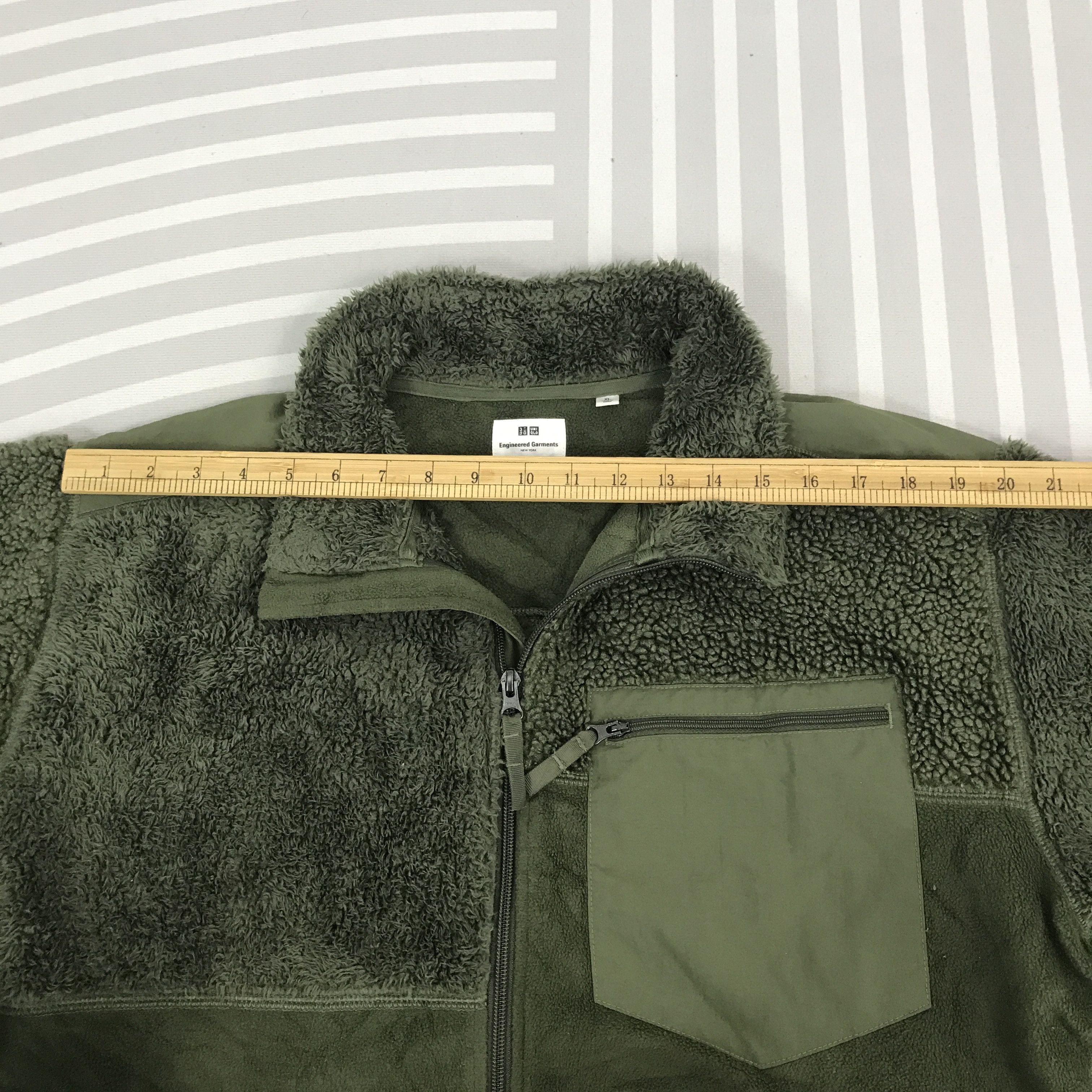 Engineered Garments × Japanese Brand × Uniqlo Vintage EngieereGarments x Uniqlo Sherpa fleece Jacket Size US XL / EU 56 / 4 - 6 Thumbnail