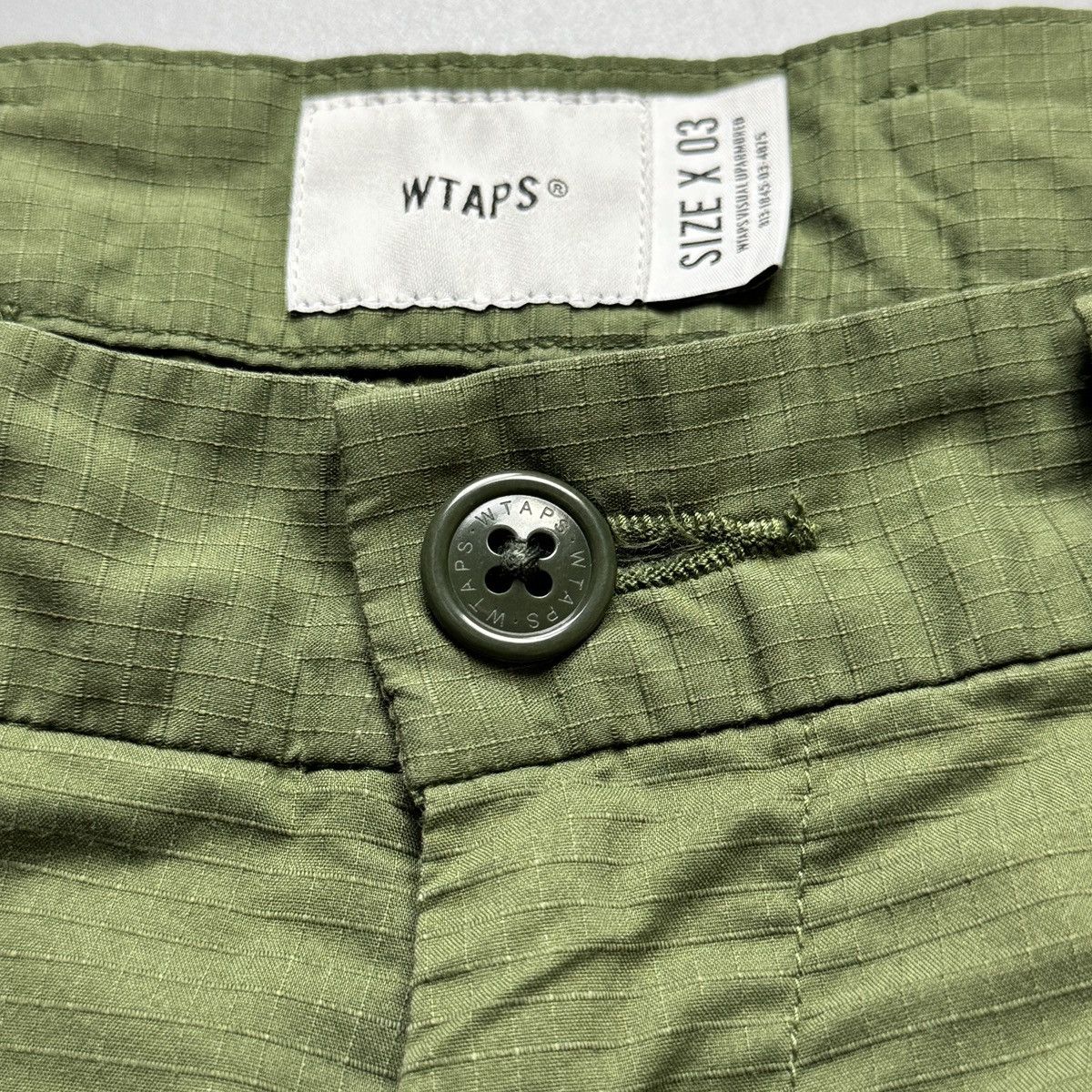 Wtaps WTAPS - Green Nylon Tuck 01 Ripstop Coolmax - Pants Size US 34 / EU 50 - 9 Thumbnail