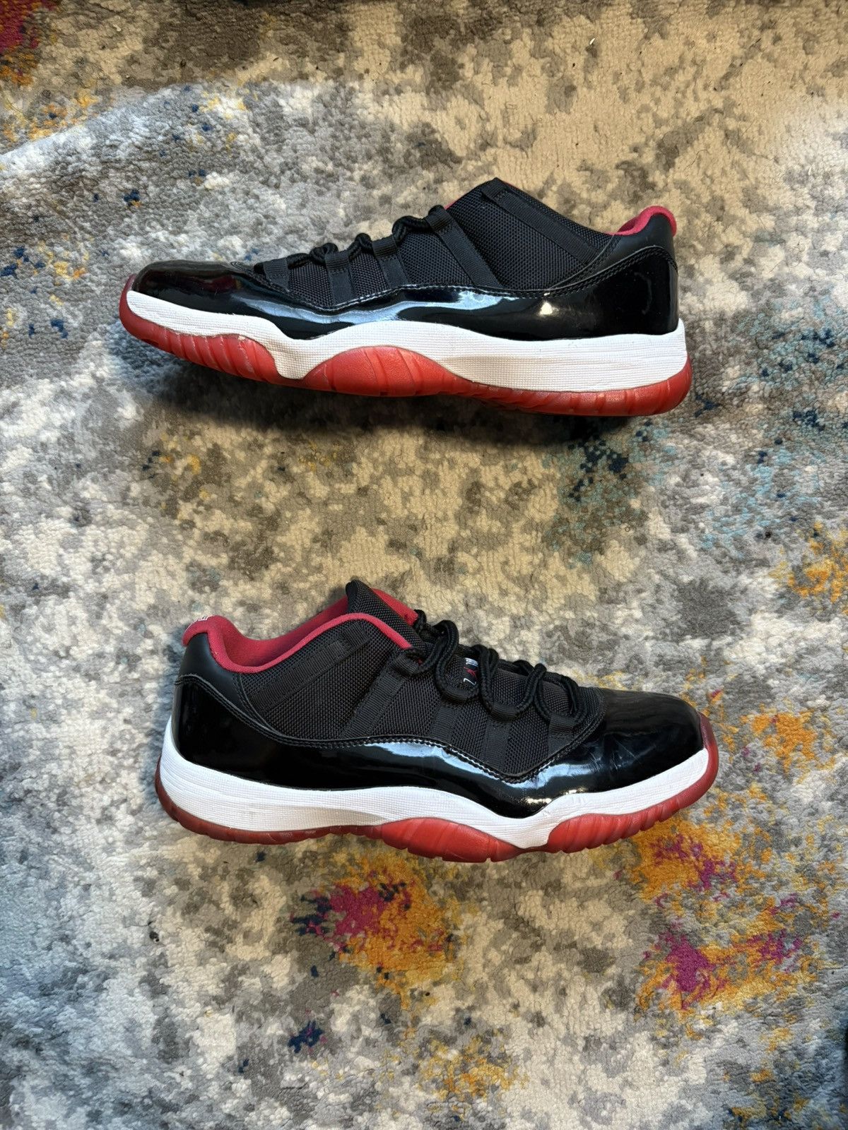 Jordan Brand Air Jordan Retro 11 Low Bred size 10 Size US 10 / EU 43 - 1 Thumbnail