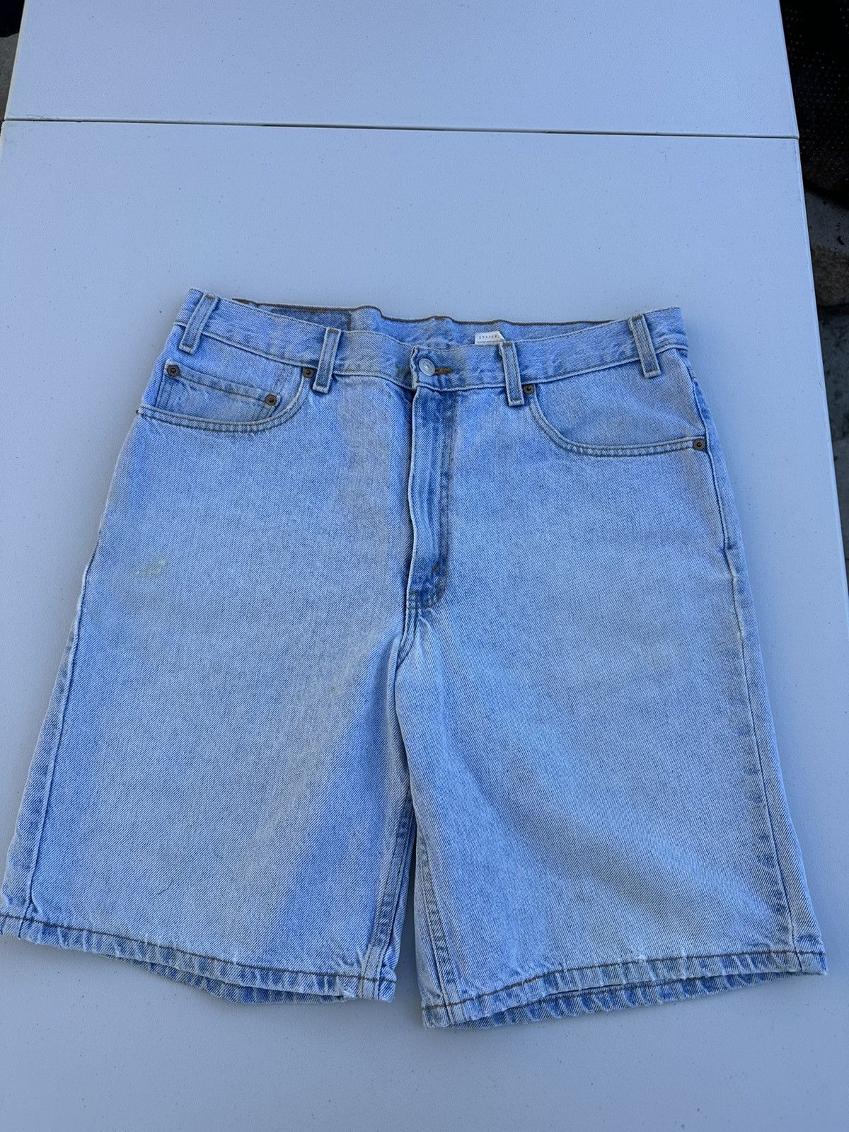 Levi's light blue Levis jean shorts Size US 36 / EU 52 - 1 Thumbnail