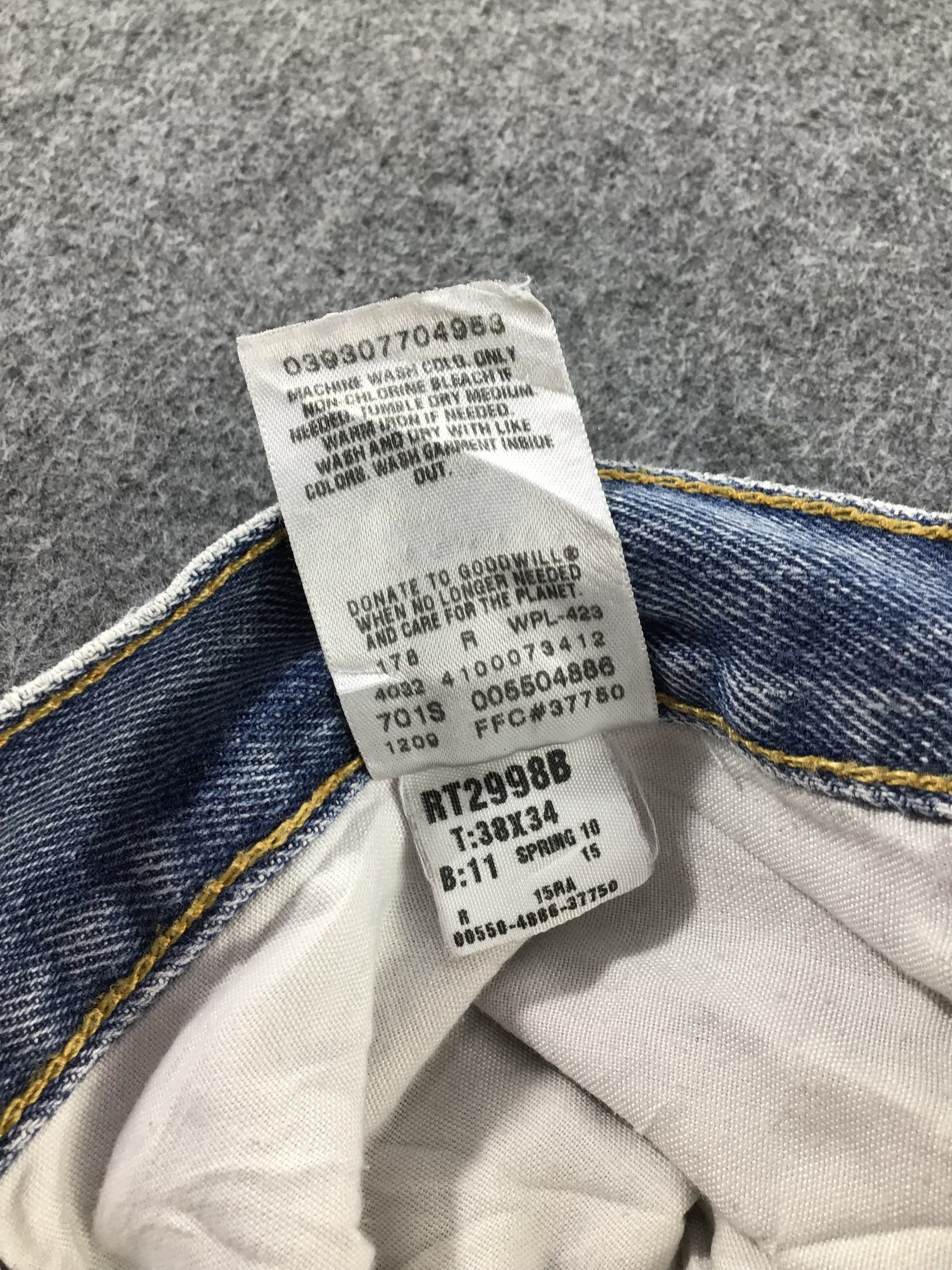Levi's Vintage Levis 550 Jeans-J857 Size US 36 / EU 52 - 11 Thumbnail