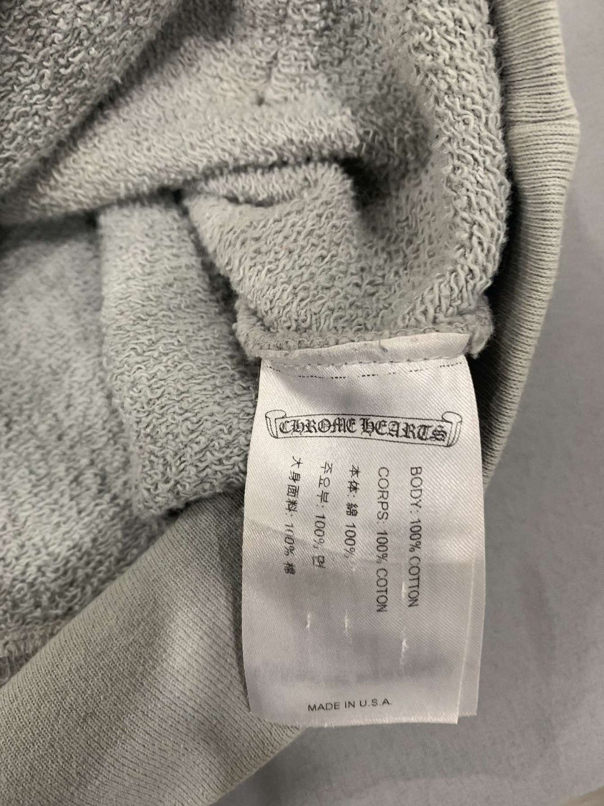 Chrome Hearts Chrome Hearts Matty Boy "Suggest" Hoodie in grey. Size US M / EU 48-50 / 2 - 5 Thumbnail
