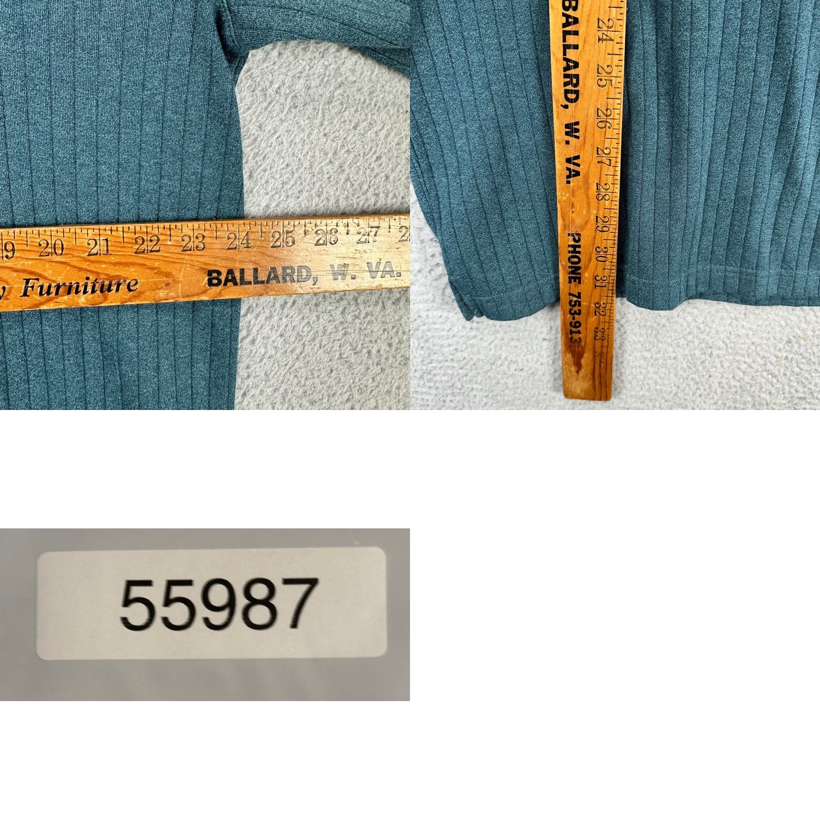 Arrow Arrow Sweatshirt Adult XL Blue Quater Zip Pullover Long Sleeve Mens NEW Size US XL / EU 56 / 4 - 8 Thumbnail