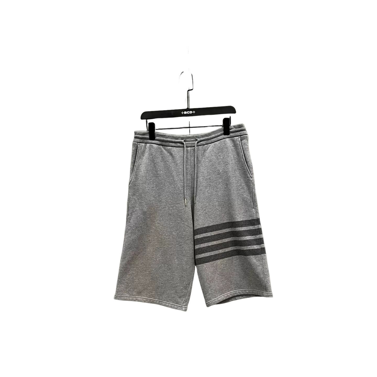 Thom Browne Thom Browne Four-Bar Stripe Sweat Shorts Size 3 Size US 34 / EU 50 - 1 Thumbnail