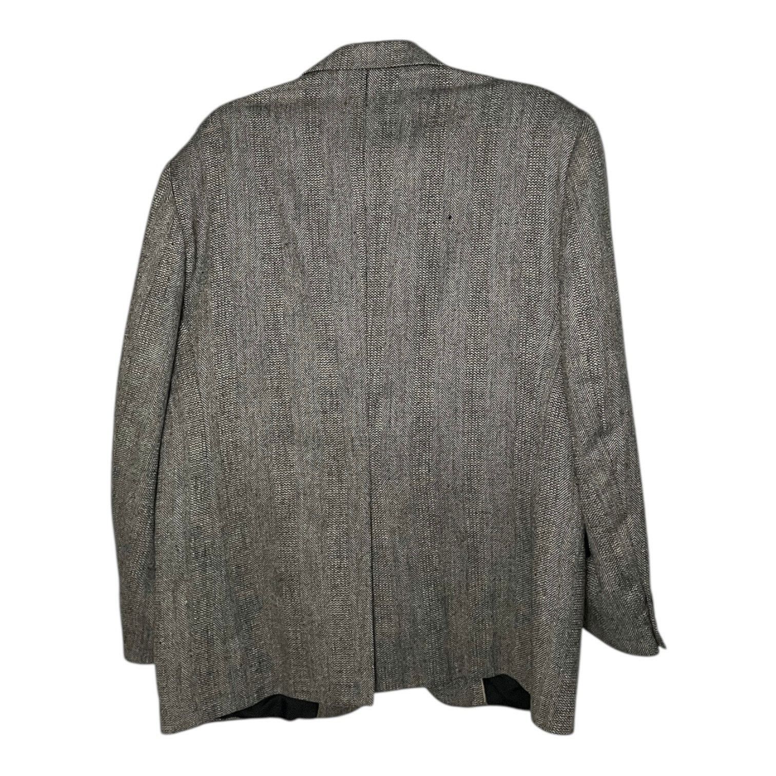 Haggar Haggar Grey Gentleman's Fit Imperial Two Button Suit Coat Size 42R - 4 Thumbnail