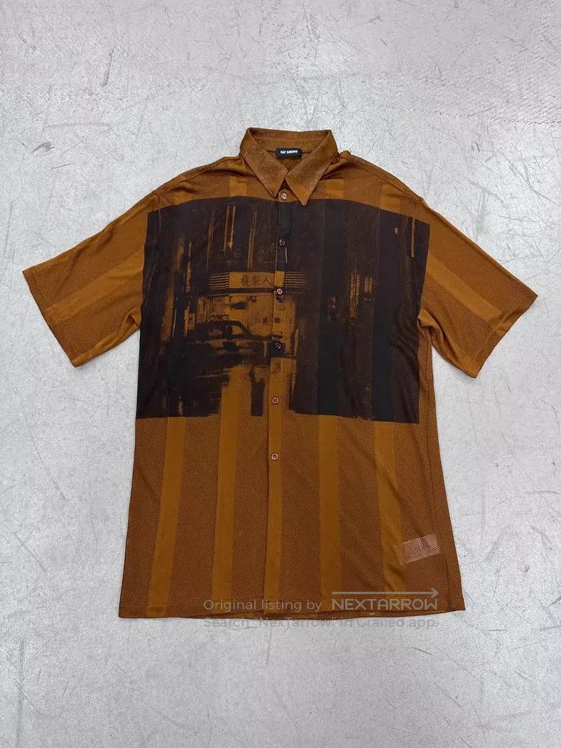 Raf Simons Raf Simons 18ss replicating period silk screen printing Po Size US S / EU 44-46 / 1 - 1 Thumbnail