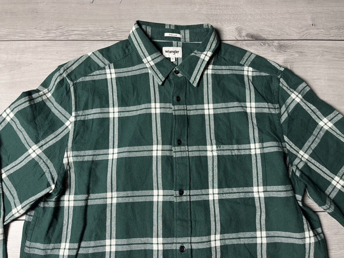 Wrangler Wrangler shirt flannel plaid size XLarge Size US XL / EU 56 / 4 - 3 Thumbnail