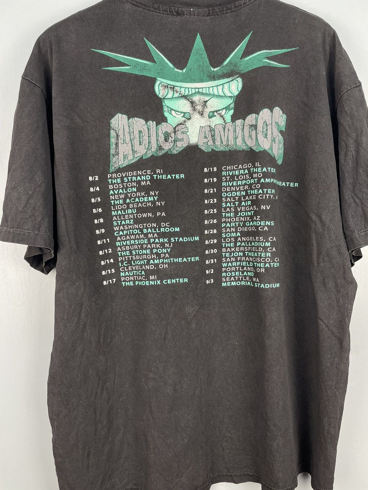 Band Tees Vintage 90s Ramones Adios Amigos Tour punk band t shirt Size US XL / EU 56 / 4 - 5 Thumbnail