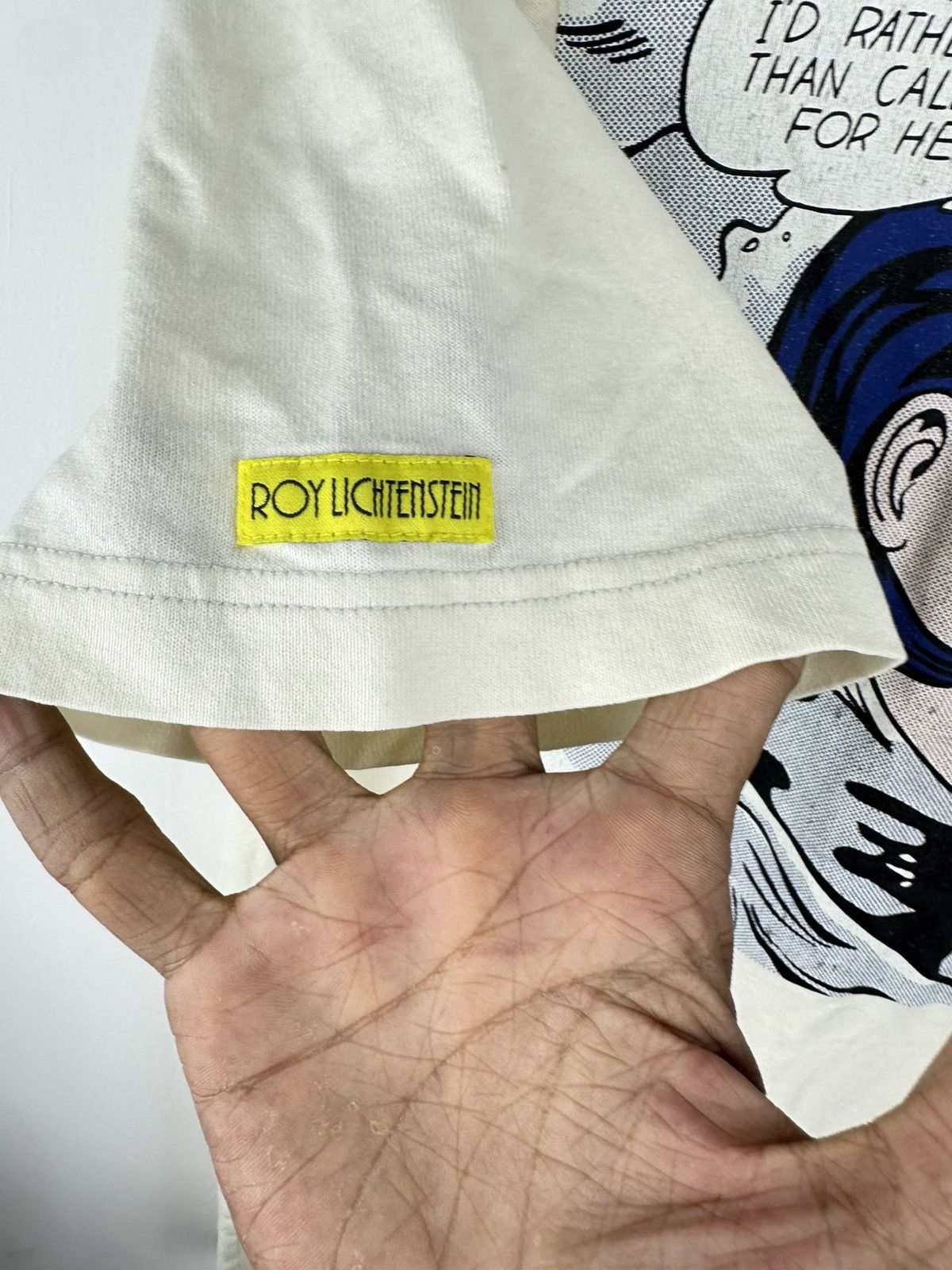 Vintage Distressed Roy Lichtenstein Tee Size US L / EU 52-54 / 3 - 9 Thumbnail