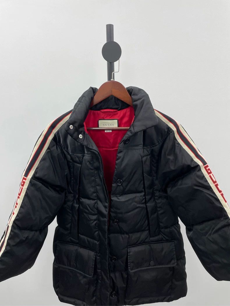 Gucci Gucci Size 38 Arm-printed medium and long down jacket 2504 Size US XS / EU 42 / 0 - 1 Thumbnail