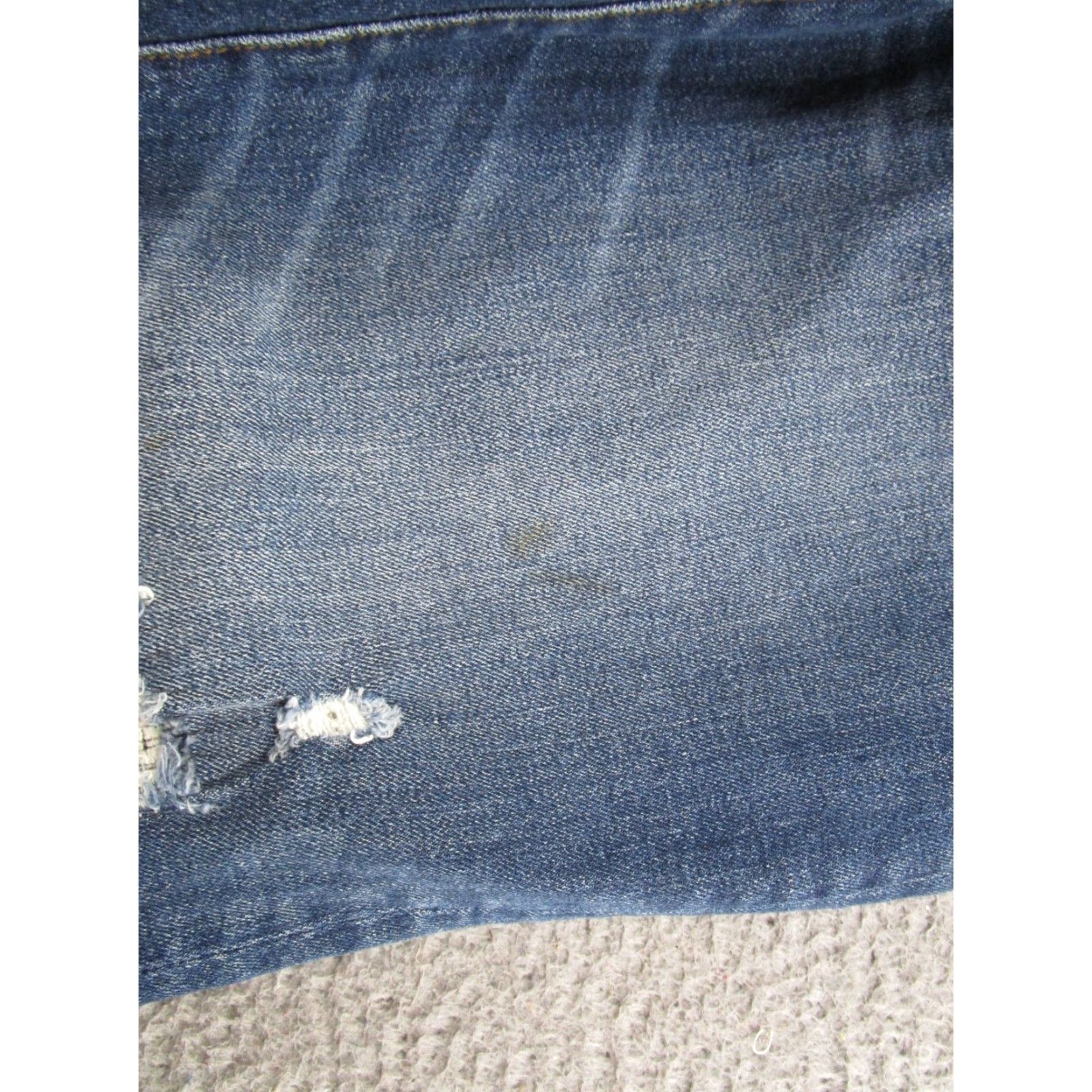 Vintage VINTAGE Aeropostale Slim Straight Jeans Blue 36x30 Distressed Denim Men 5-Pocket Read Size US 36 / EU 52 - 3 Thumbnail