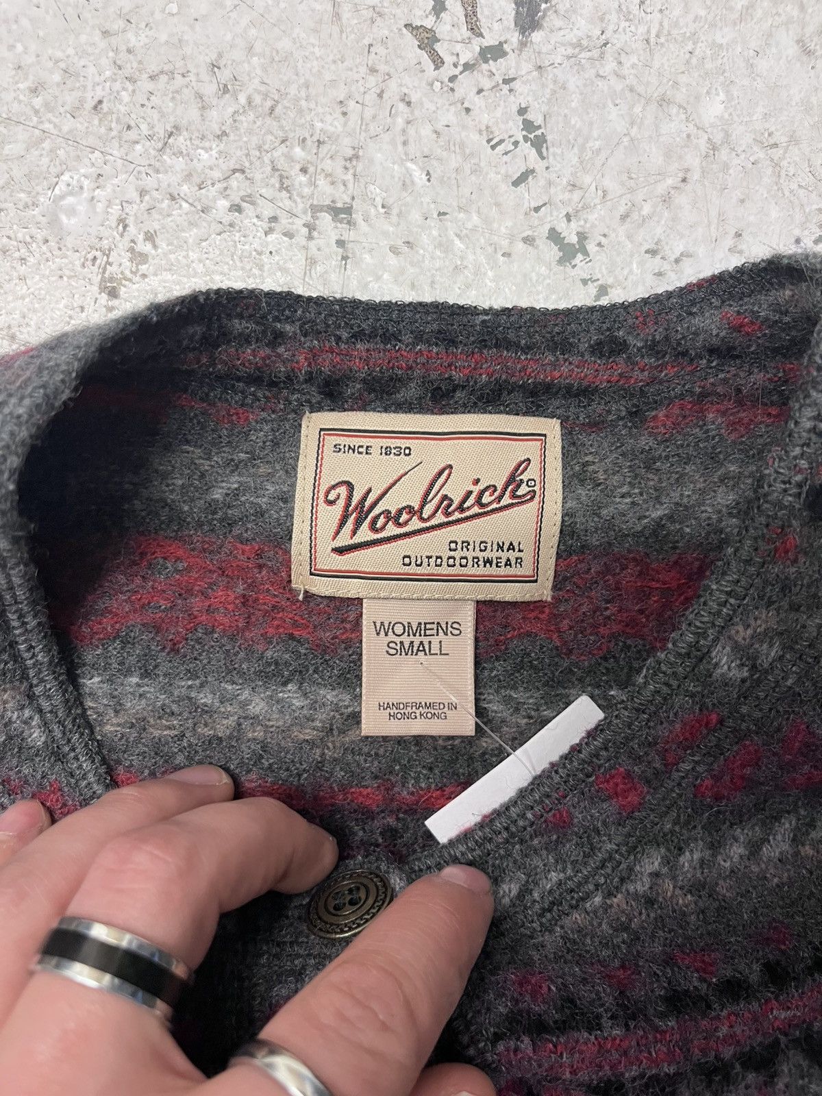 Woolrich Woolen Mills Vintage women’s woolrich cardigan Size S / US 4 / IT 40 - 3 Thumbnail