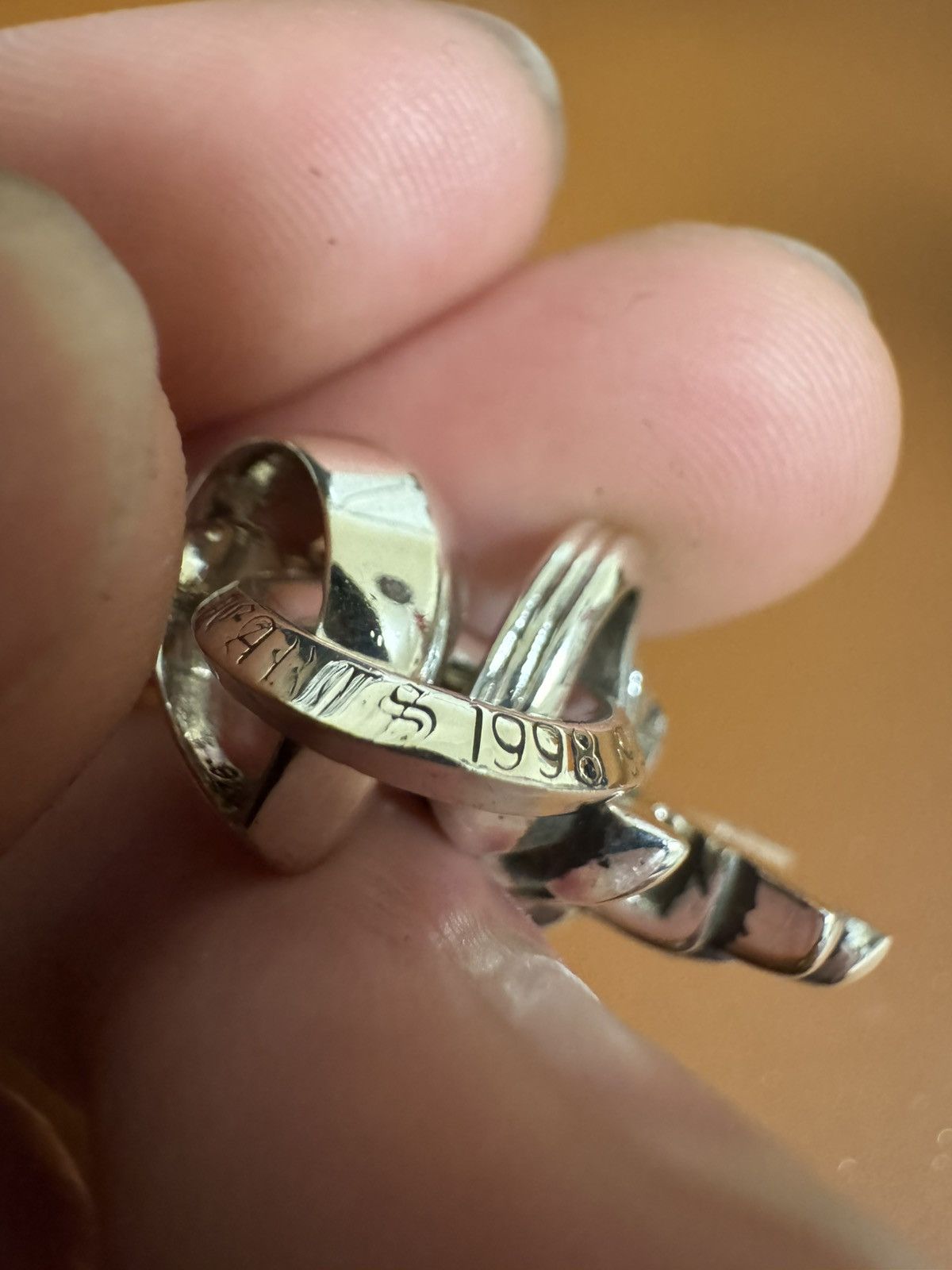 Chrome Hearts Brand New Chrome Hearts Double Cross Pendant With Bale Size ONE SIZE - 13 Thumbnail