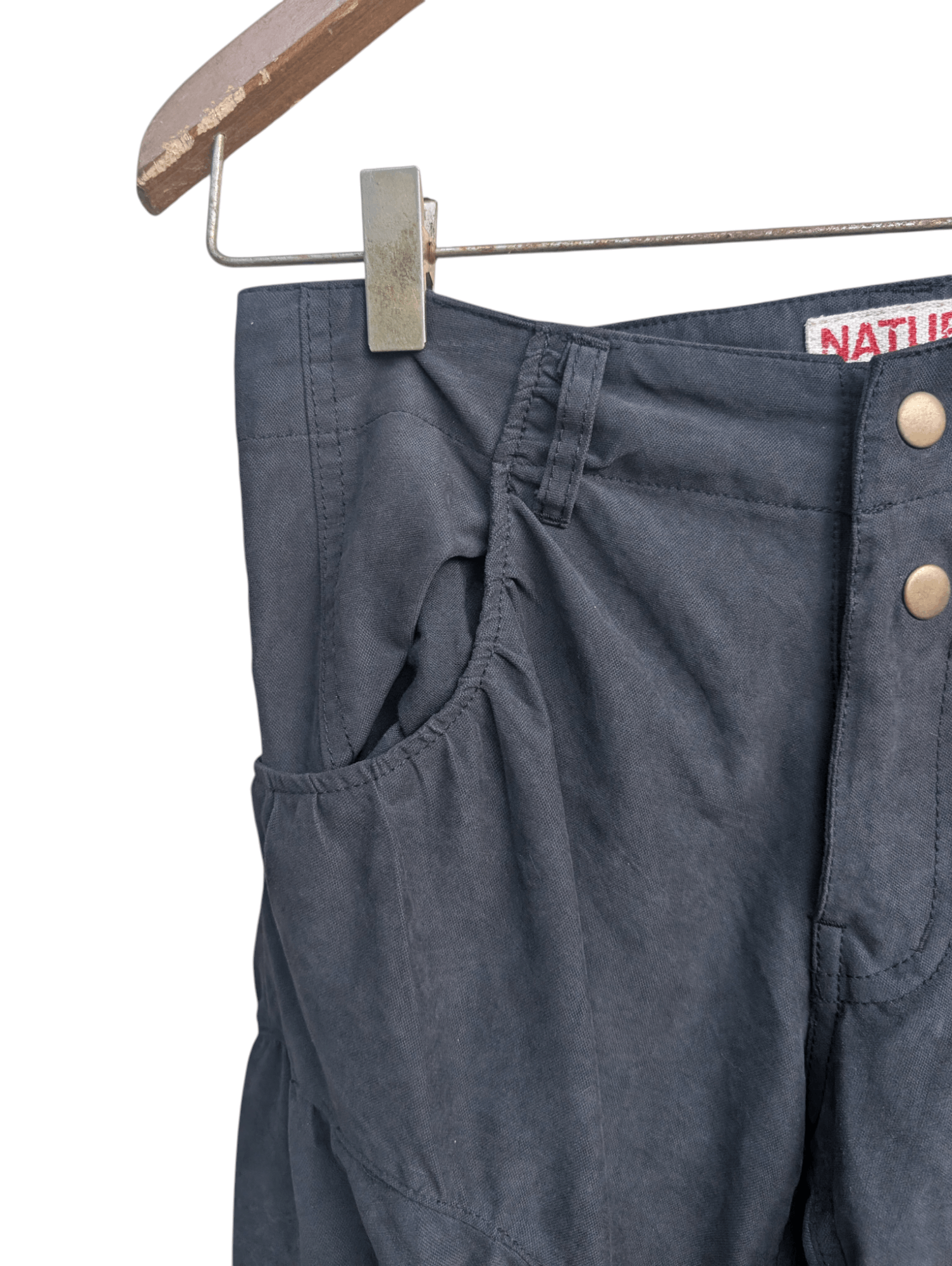 Japanese Brand Natural Vintage Punk Seditionaries Cargo Low Rise Pant Size US 30 / EU 46 - 9 Thumbnail