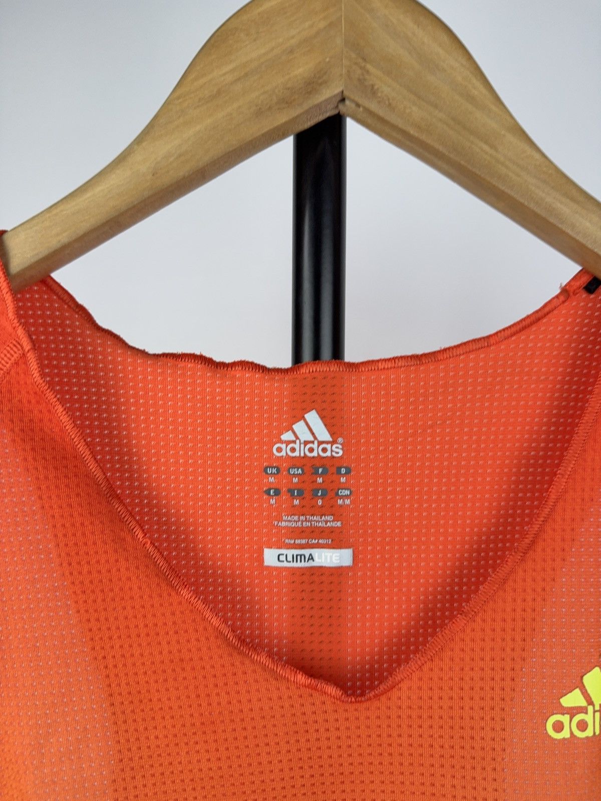 Adidas × Vintage Adidas Climalite Running Tank Top – Gradient Neon Print Size US M / EU 48-50 / 2 - 4 Thumbnail