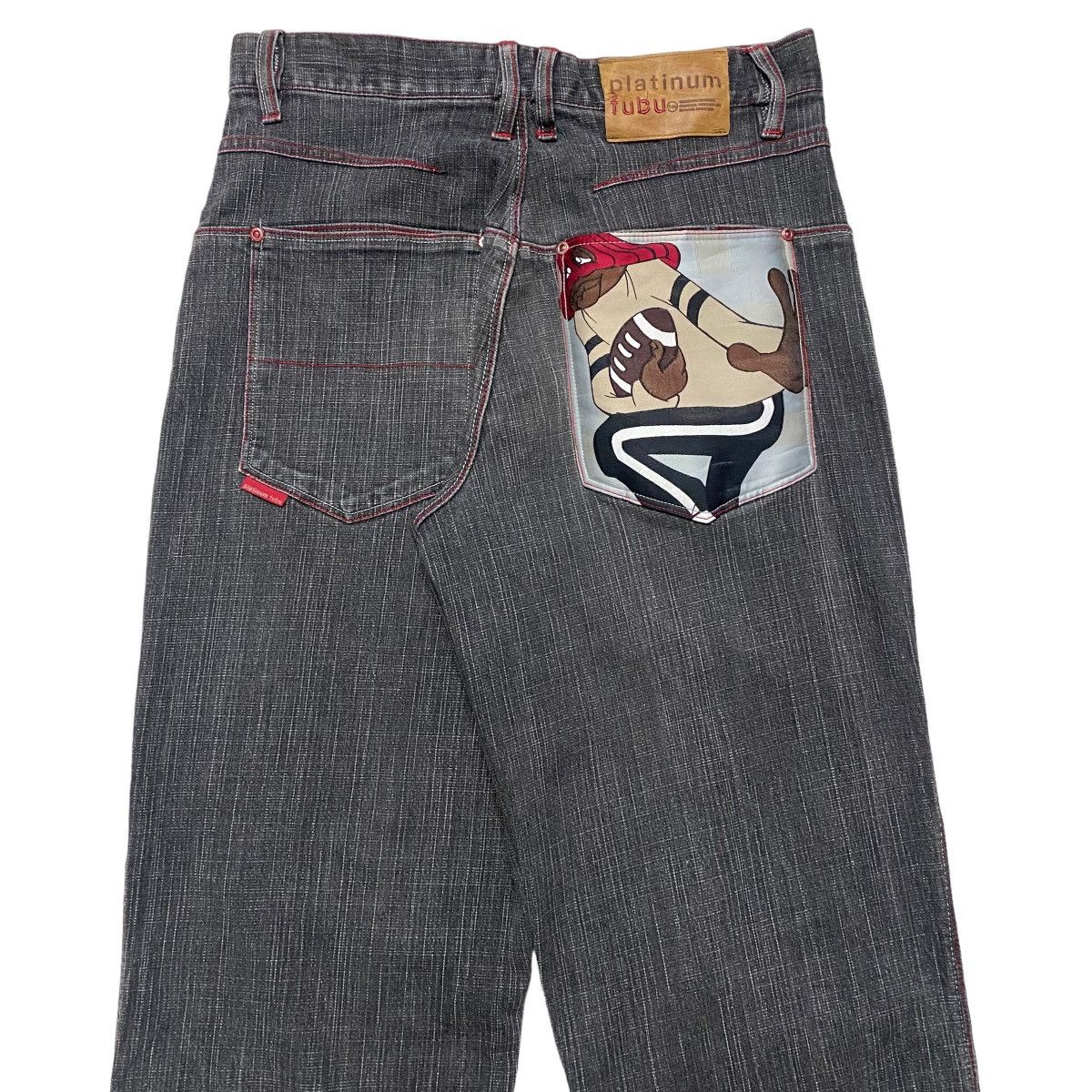 Fubu Vintage Platinum Fubu Baggy Jeans Russell Size US 30 / EU 46 - 2 Thumbnail
