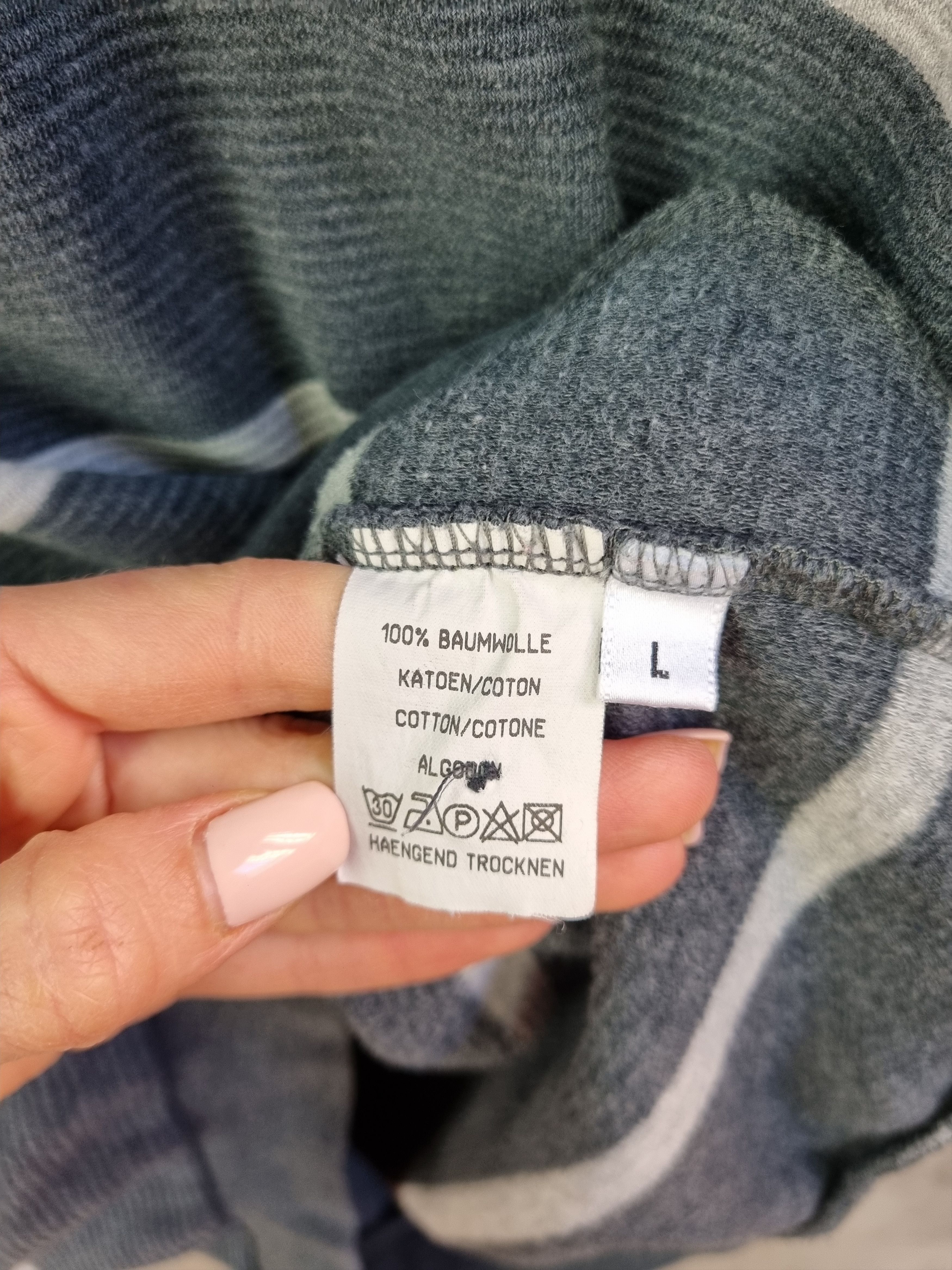 Vintage × Yves Saint Laurent 90s Yves Saint Laurent Pour Homme Striped Sweater Size US L / EU 52-54 / 3 - 7 Thumbnail