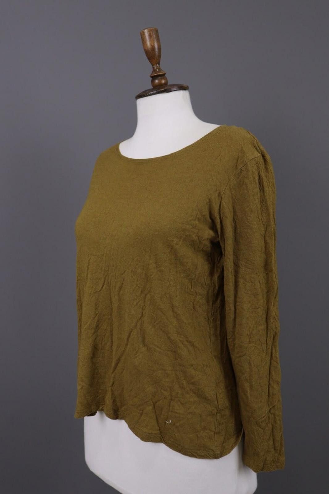 Other Gudrun Sjoden Brown Wool Long Sleeve Pullover Blouse Size M Size M / US 6-8 / IT 42-44 - 6 Thumbnail